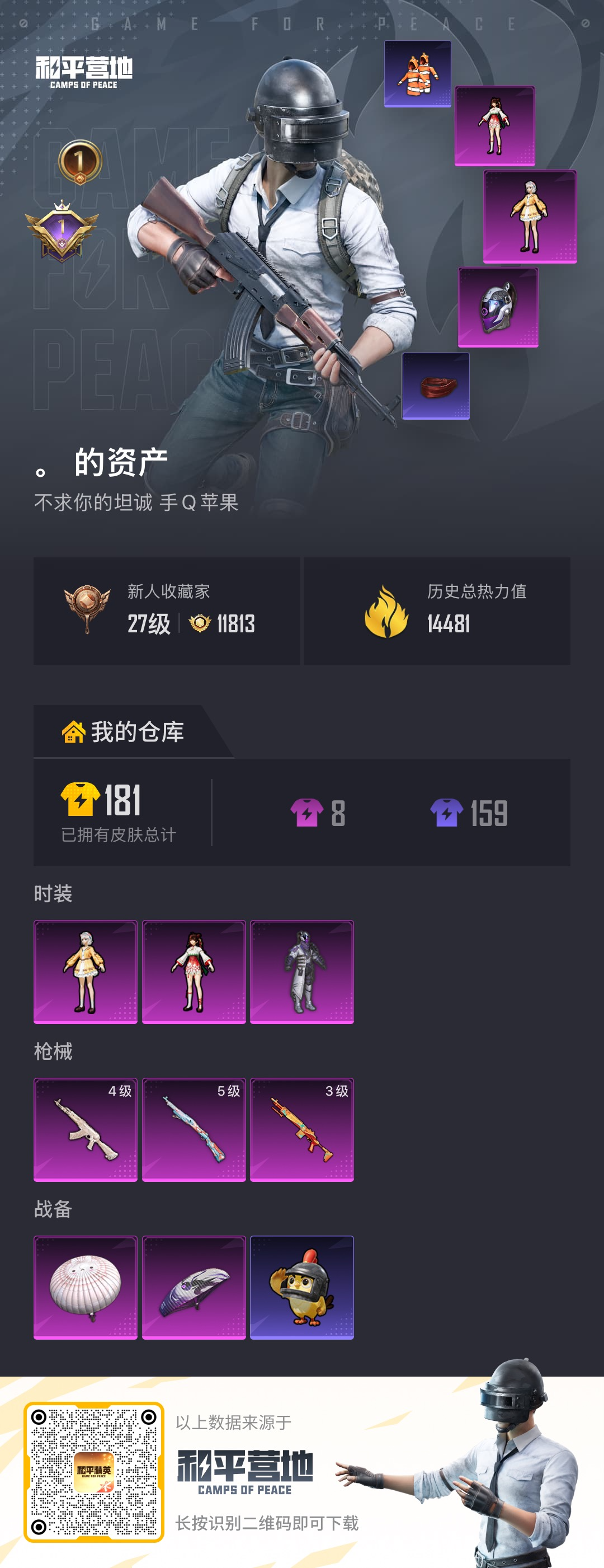 HPCMW4127295和平精英账号详情图2 HPCMW4127295和平精英账号详情图2