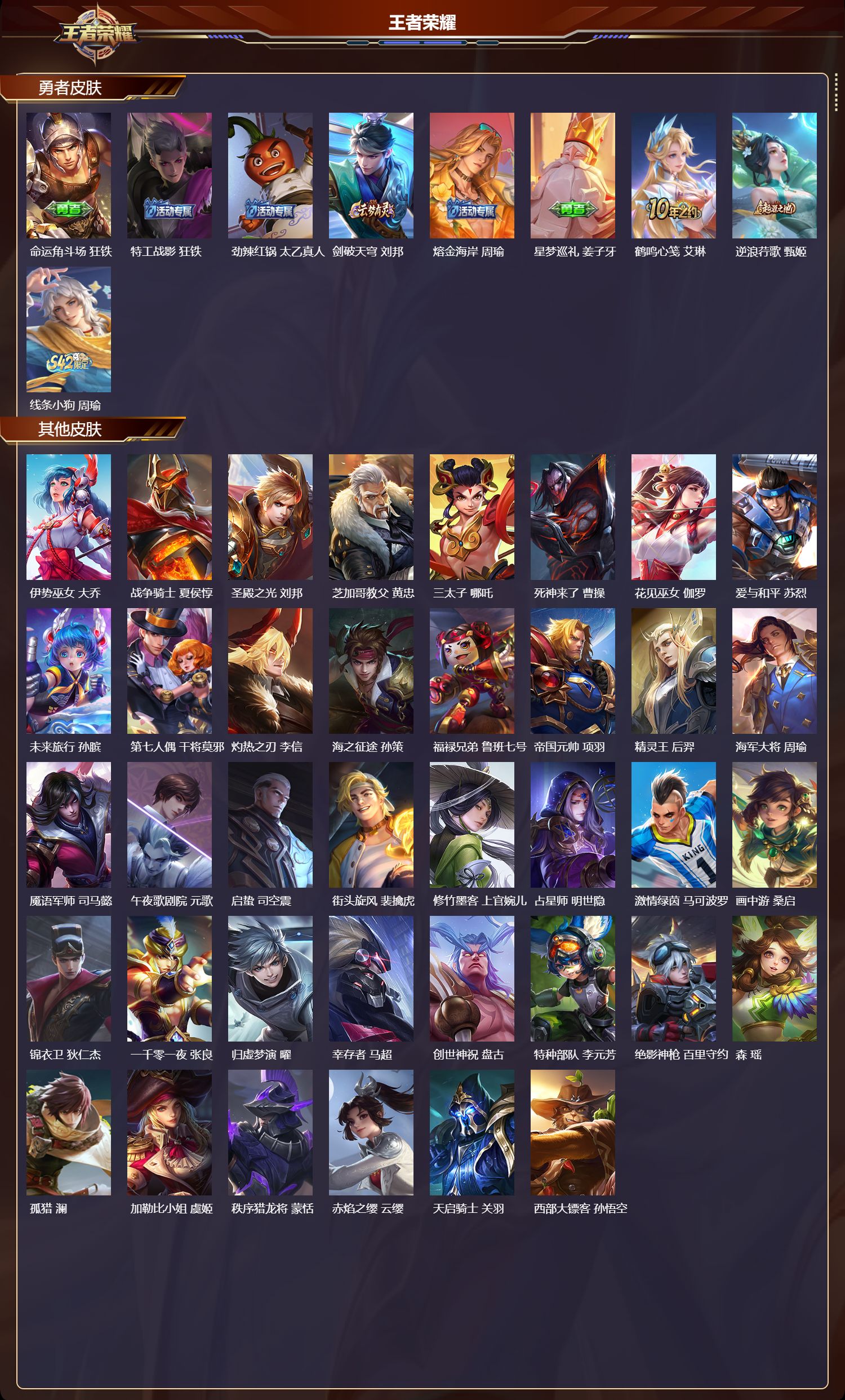 WZQM4229175王者荣耀账号详情图4