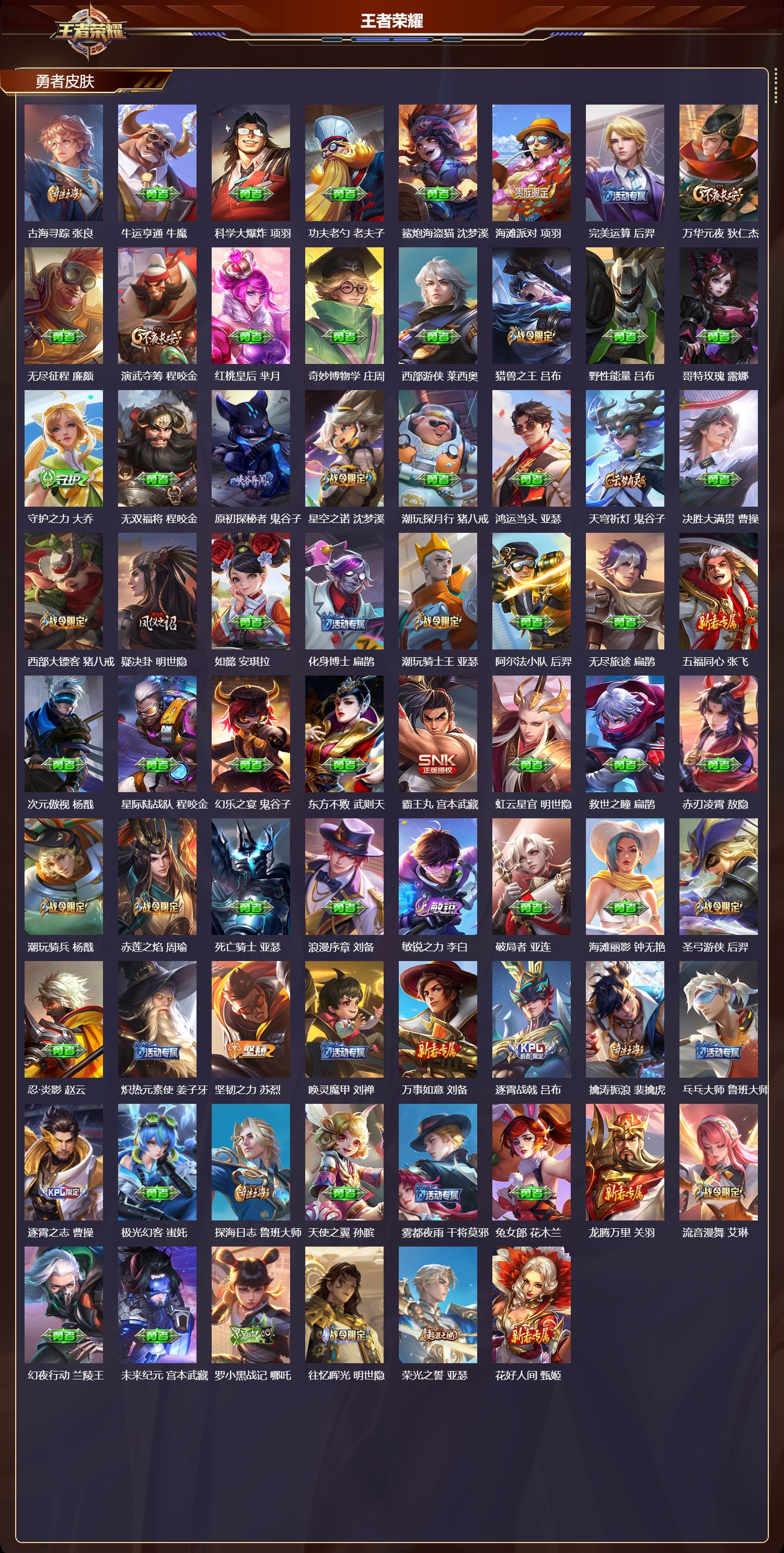 WZCMW4234174王者荣耀账号详情图9