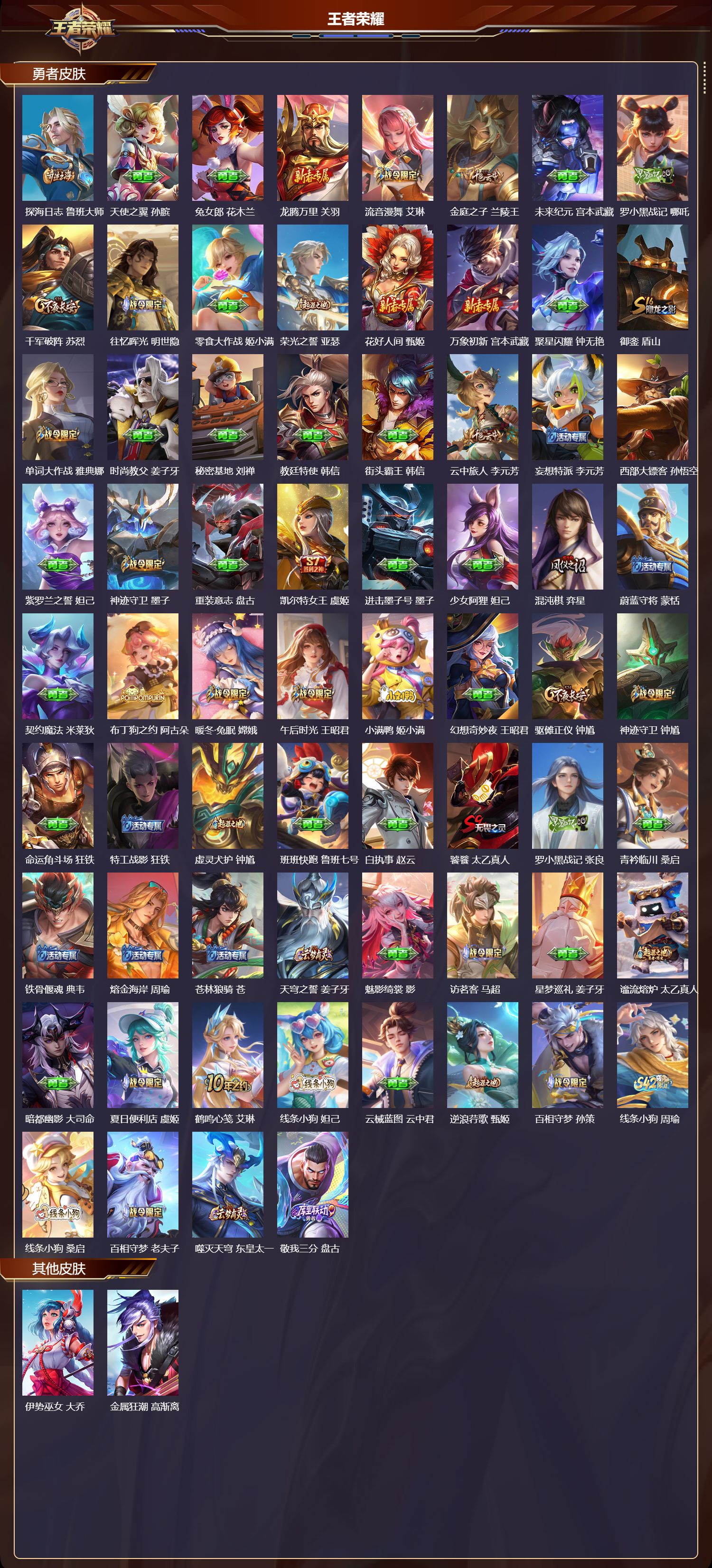 WZQM4229178王者荣耀账号详情图6 WZQM4229178王者荣耀账号详情图6