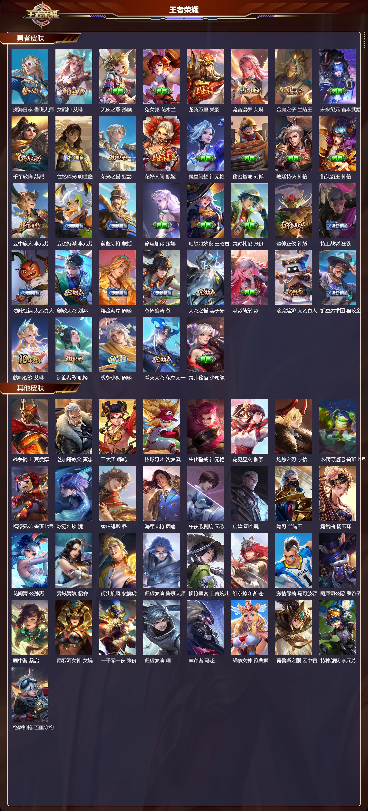 WZCMW4234061王者荣耀账号详情图10