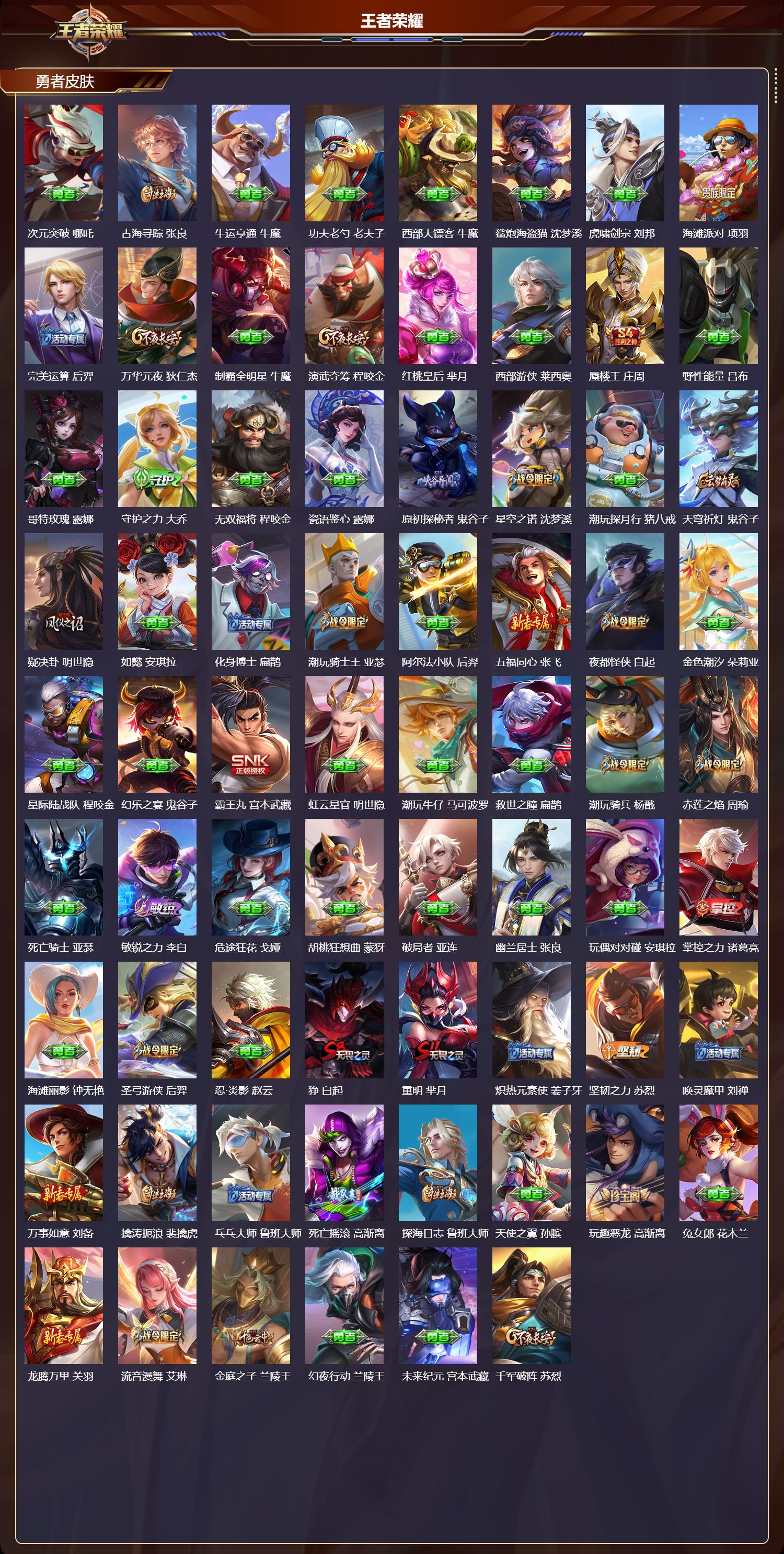 WZCMW4234440王者荣耀账号详情图10