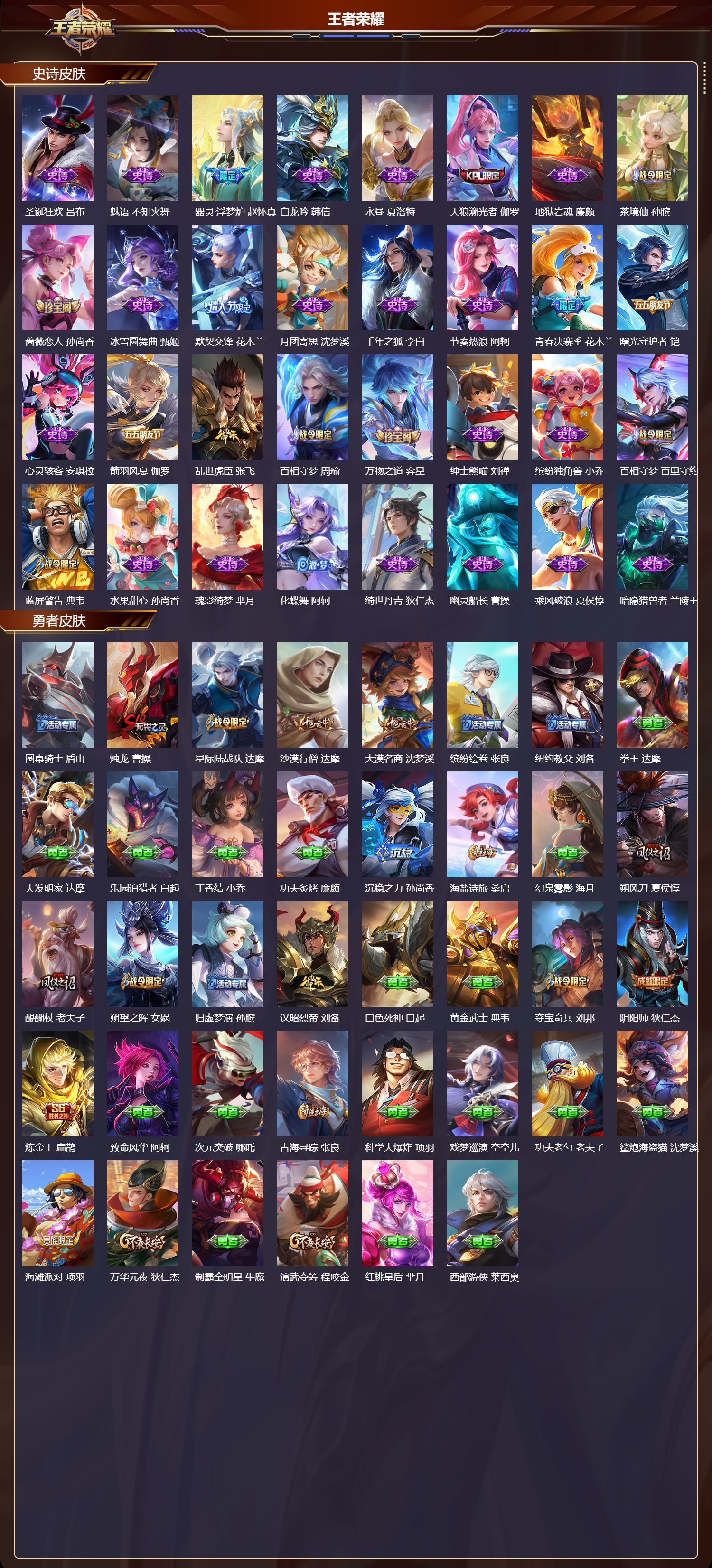 WZMK4229480王者荣耀账号详情图3 WZMK4229480王者荣耀账号详情图3