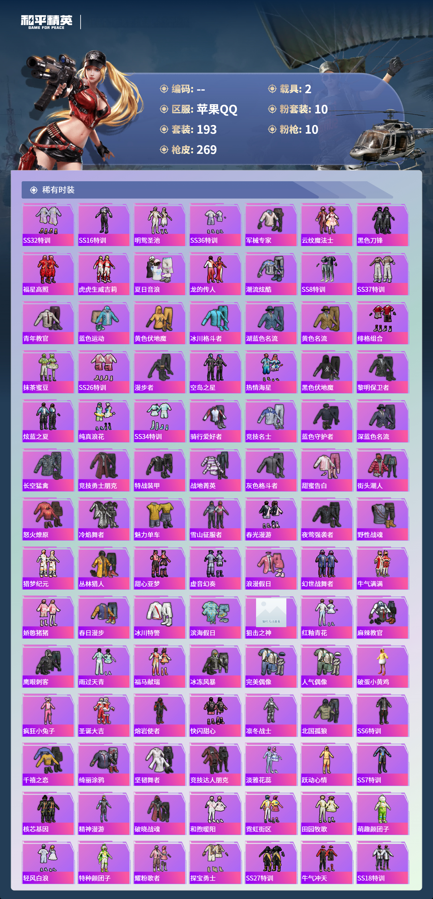 HPCMW4130453和平精英账号详情图3 HPCMW4130453和平精英账号详情图3