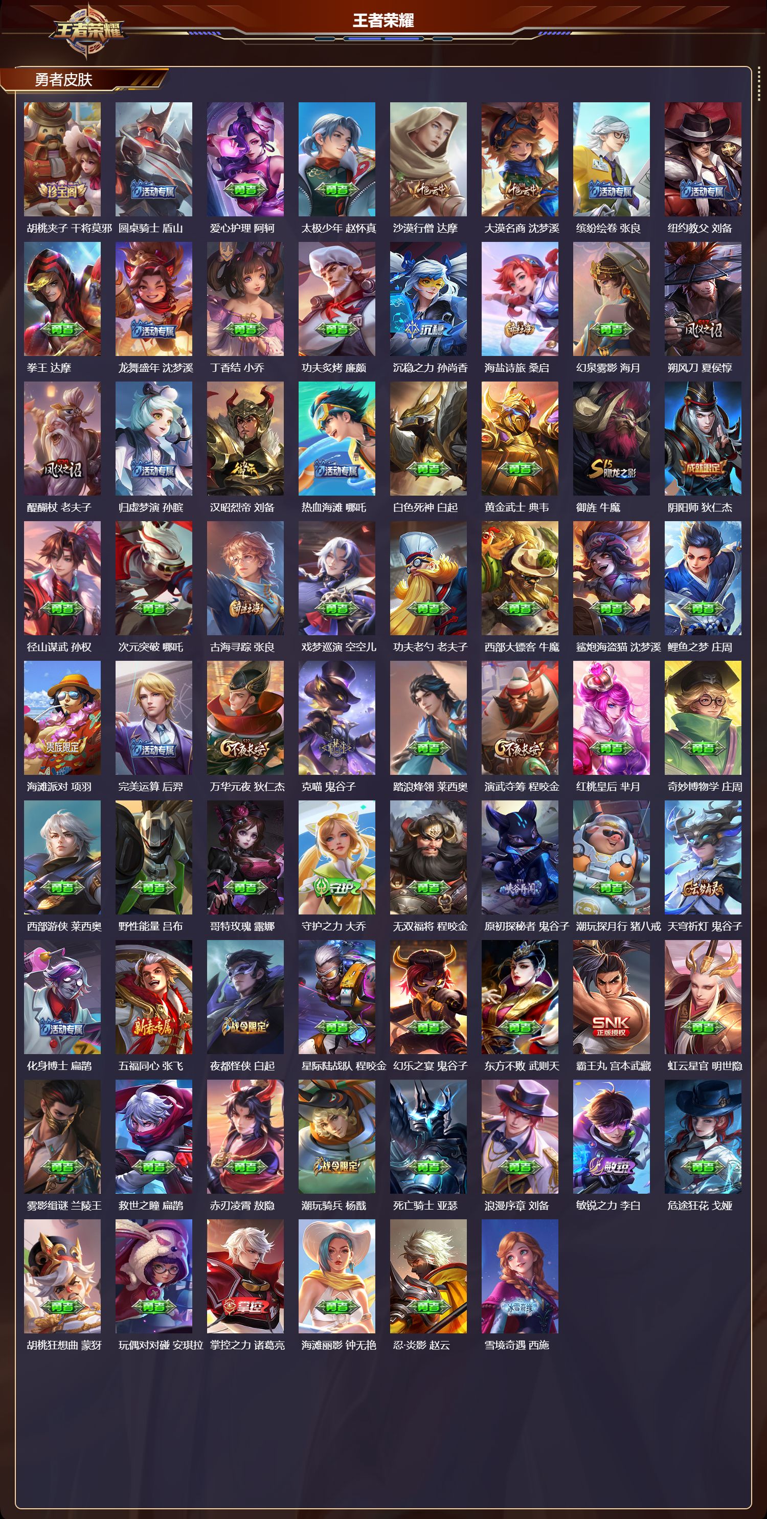 WZCMW4234162王者荣耀账号详情图9