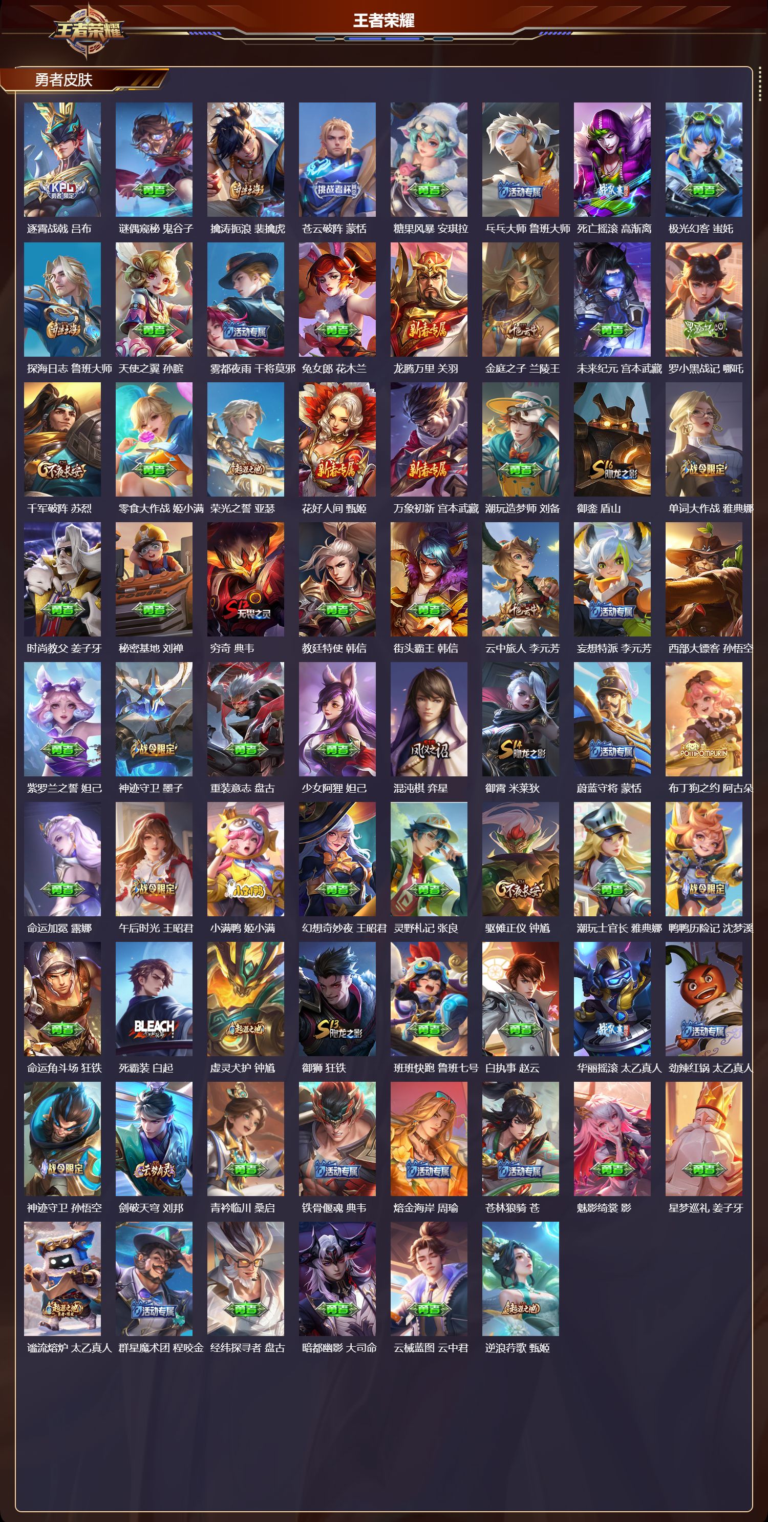 WZQM4229204王者荣耀账号详情图5