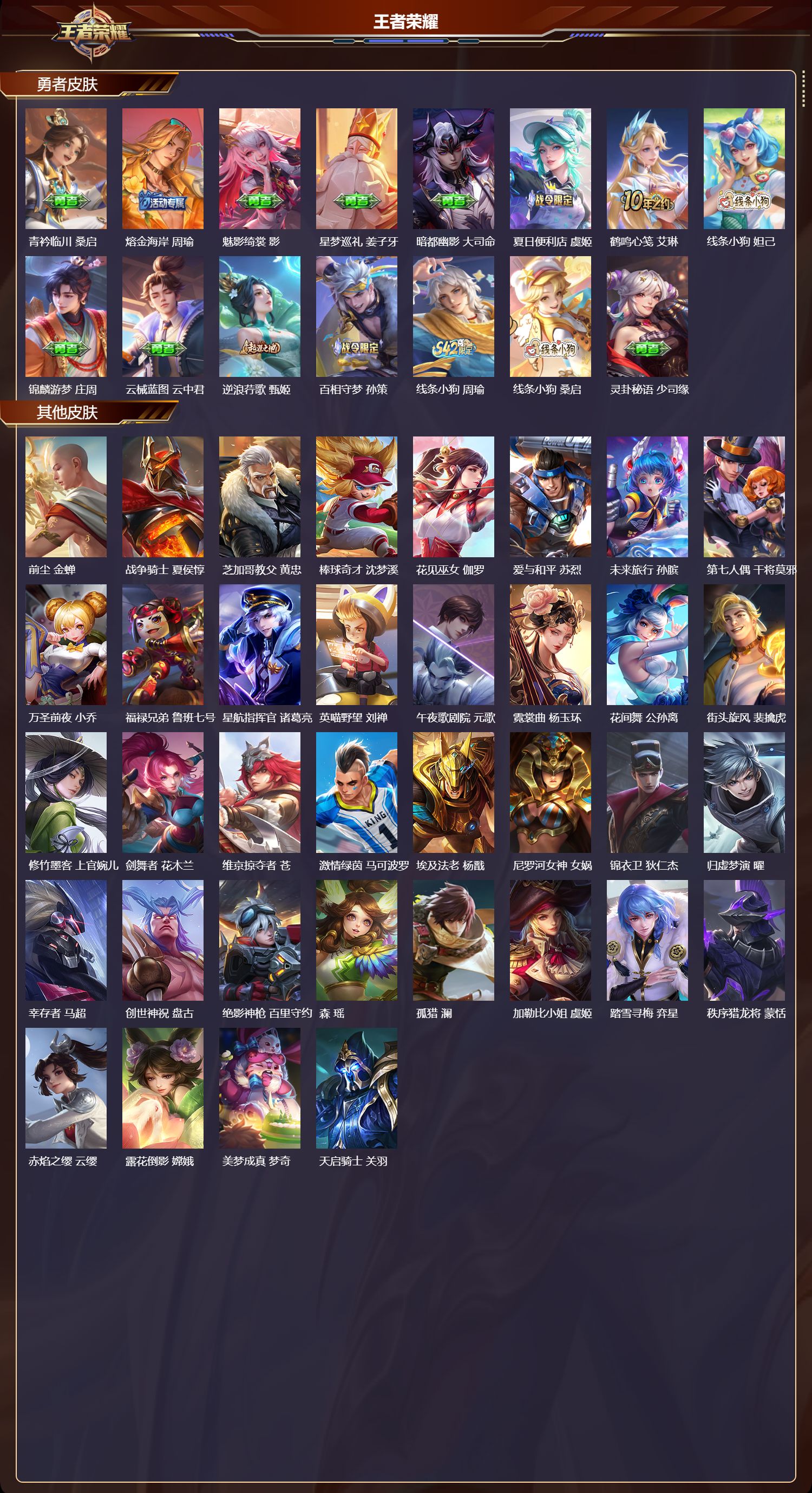 WZMK4229151王者荣耀账号详情图5