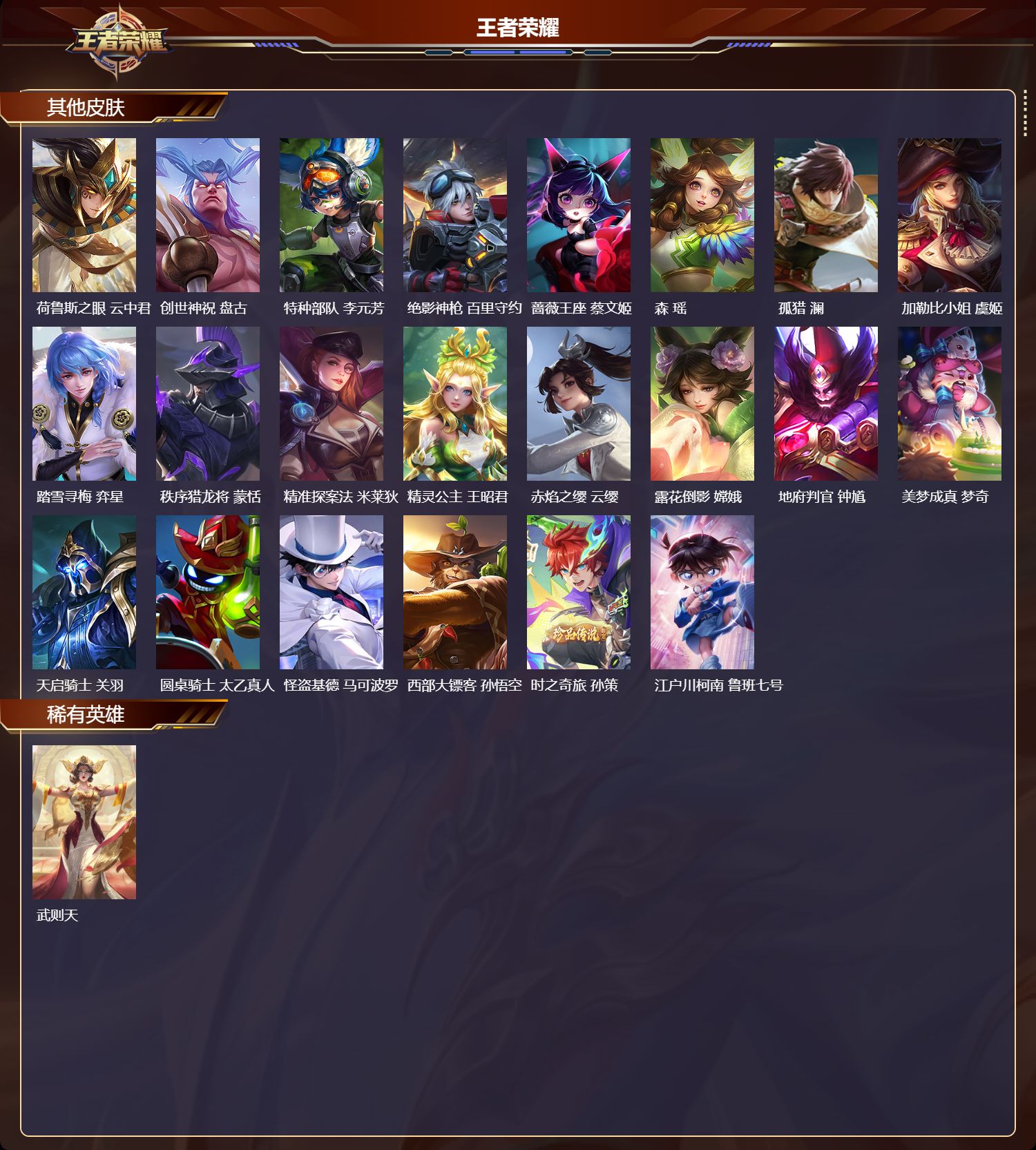 WZCMW4234468王者荣耀账号详情图14