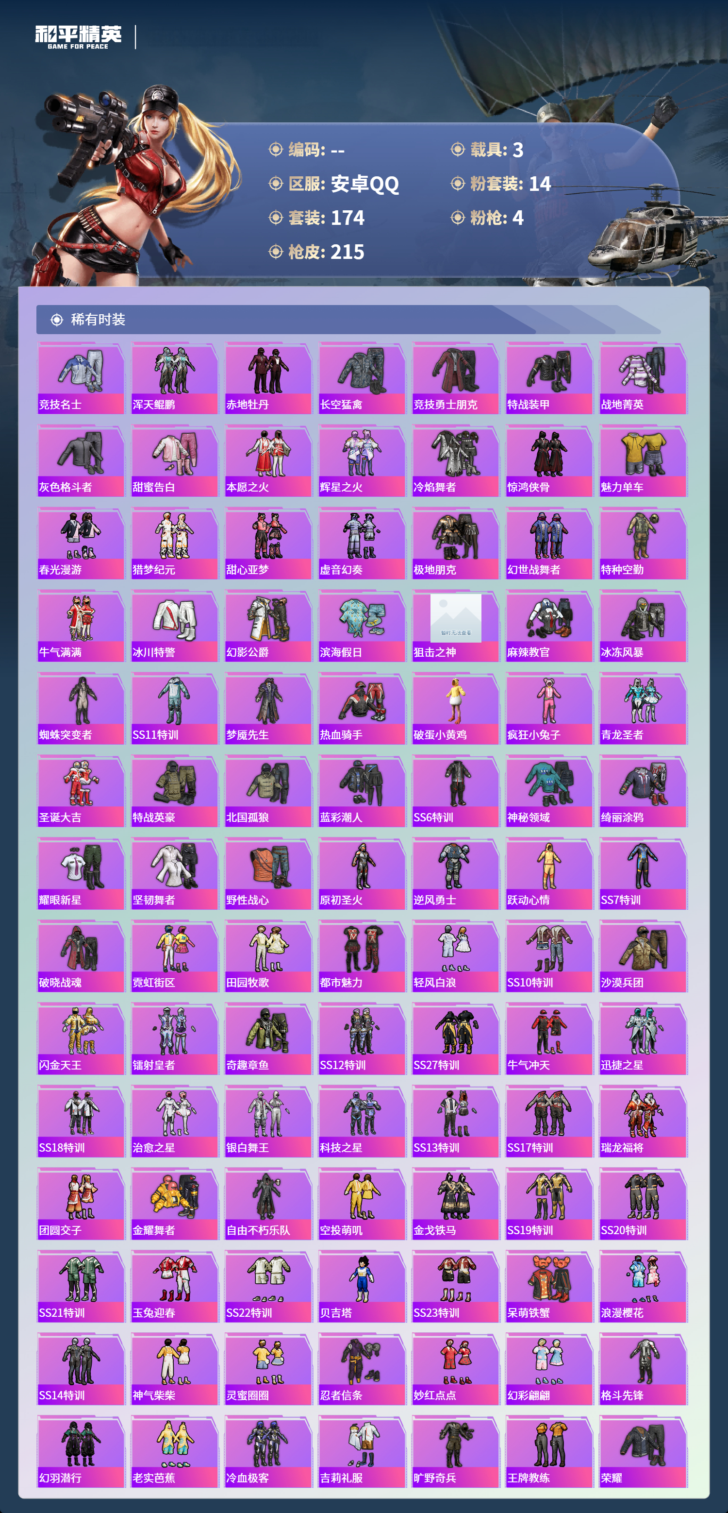 HPCMW4130459和平精英账号详情图3 HPCMW4130459和平精英账号详情图3