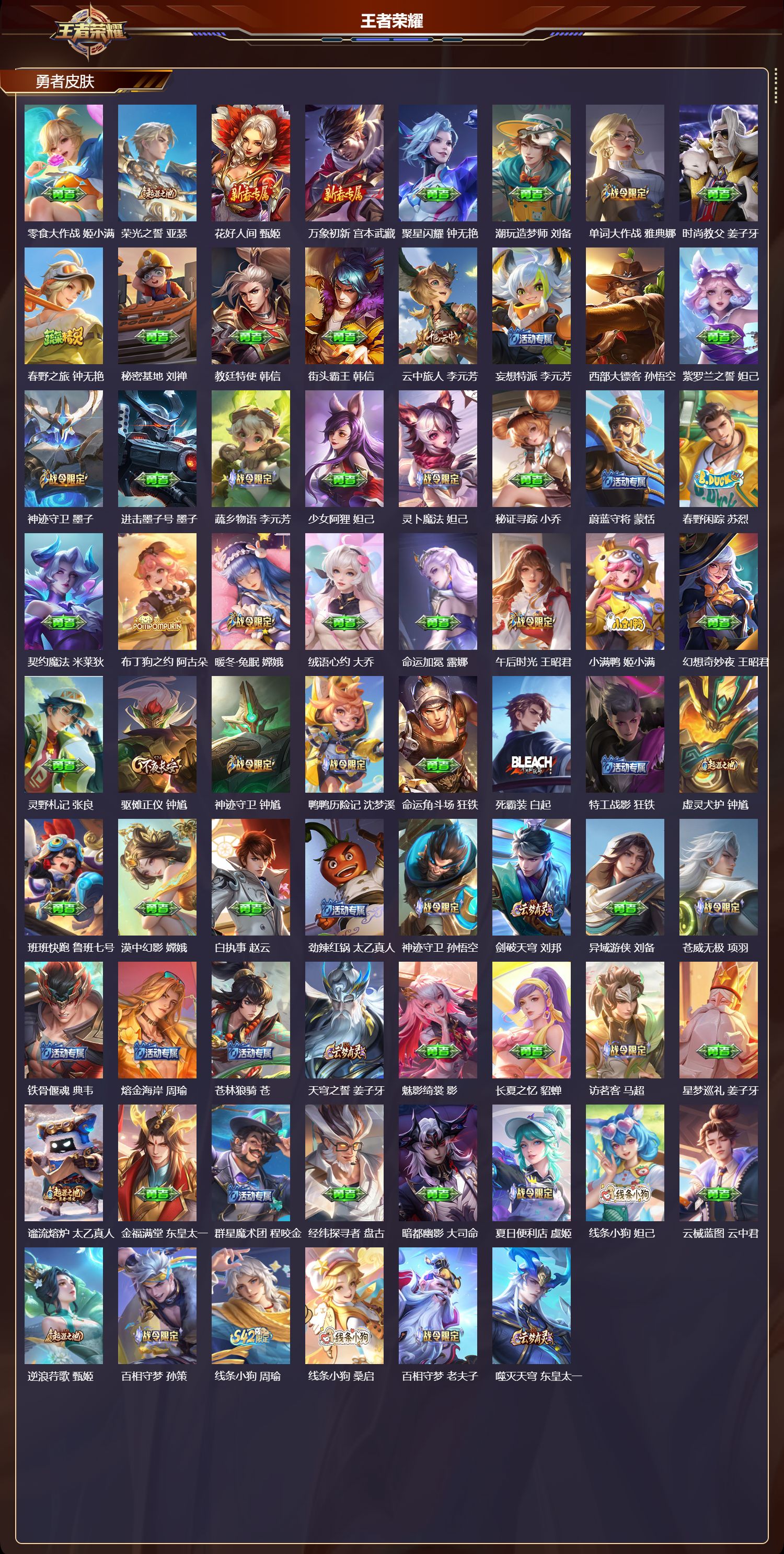 WZCMW4234468王者荣耀账号详情图12