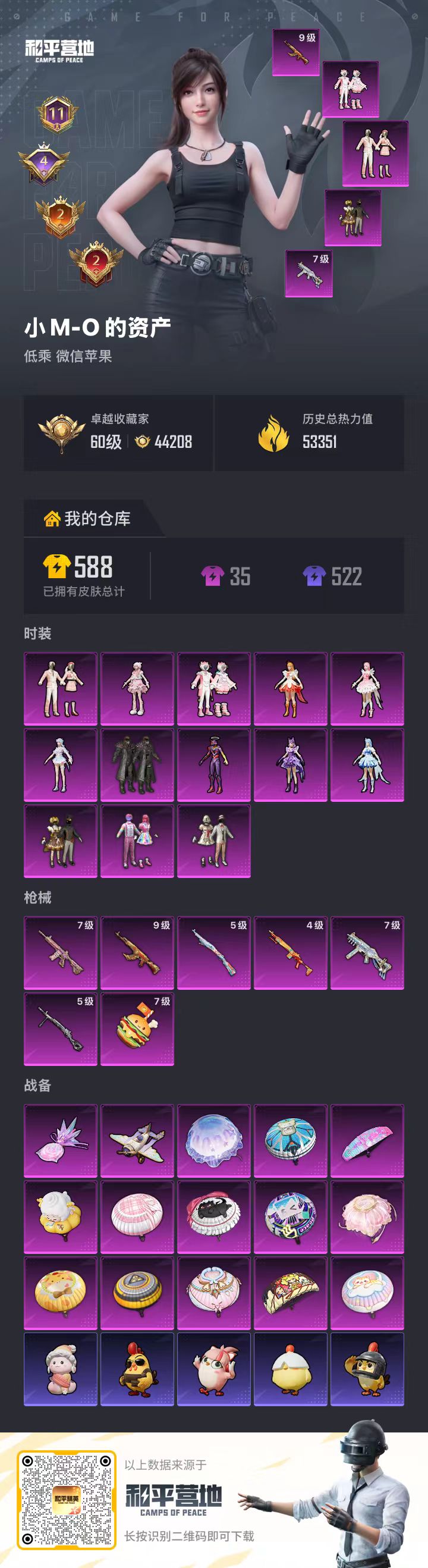 HPCMW4130698和平精英账号详情图2