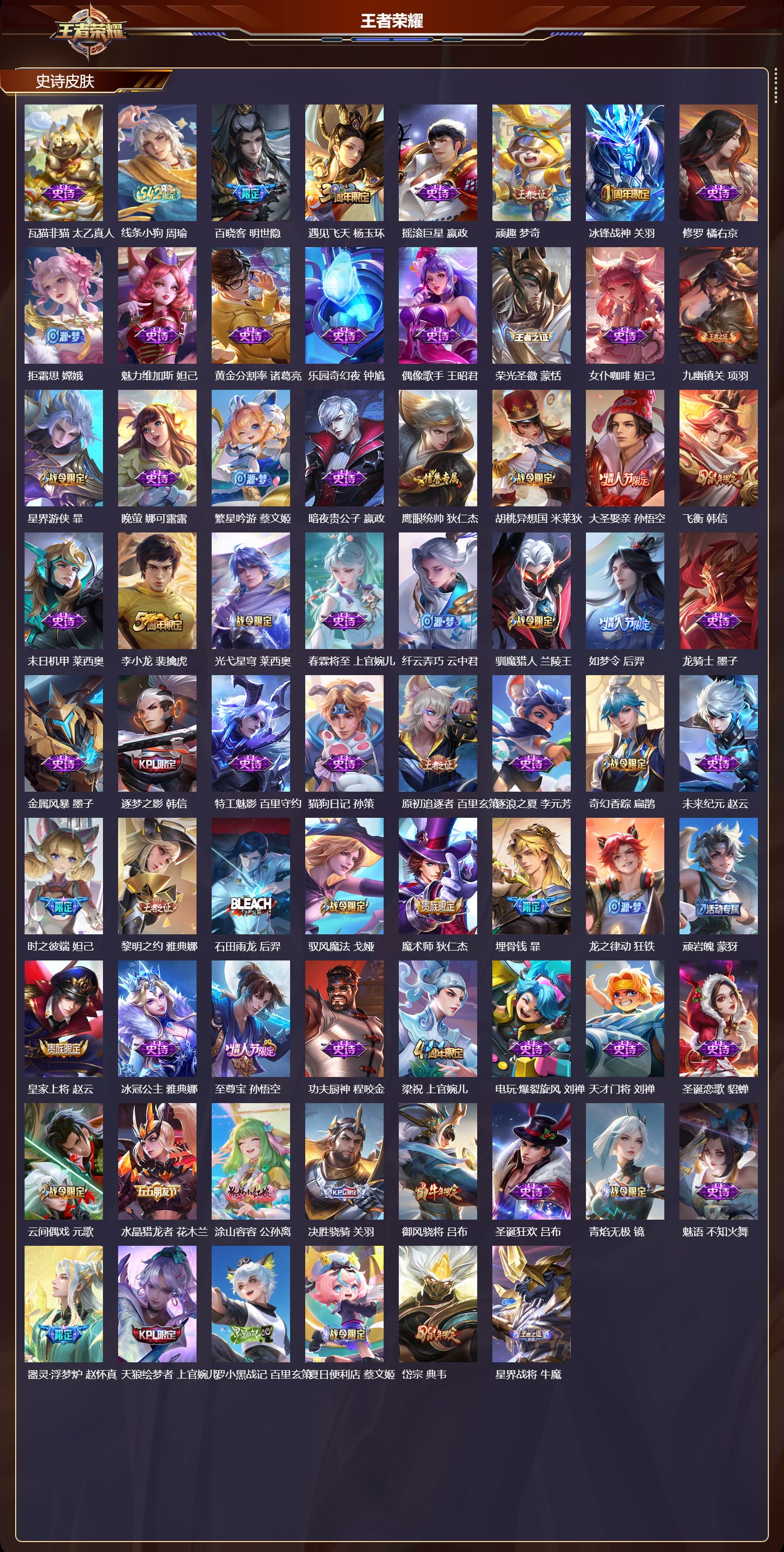 WZCMW4234174王者荣耀账号详情图7