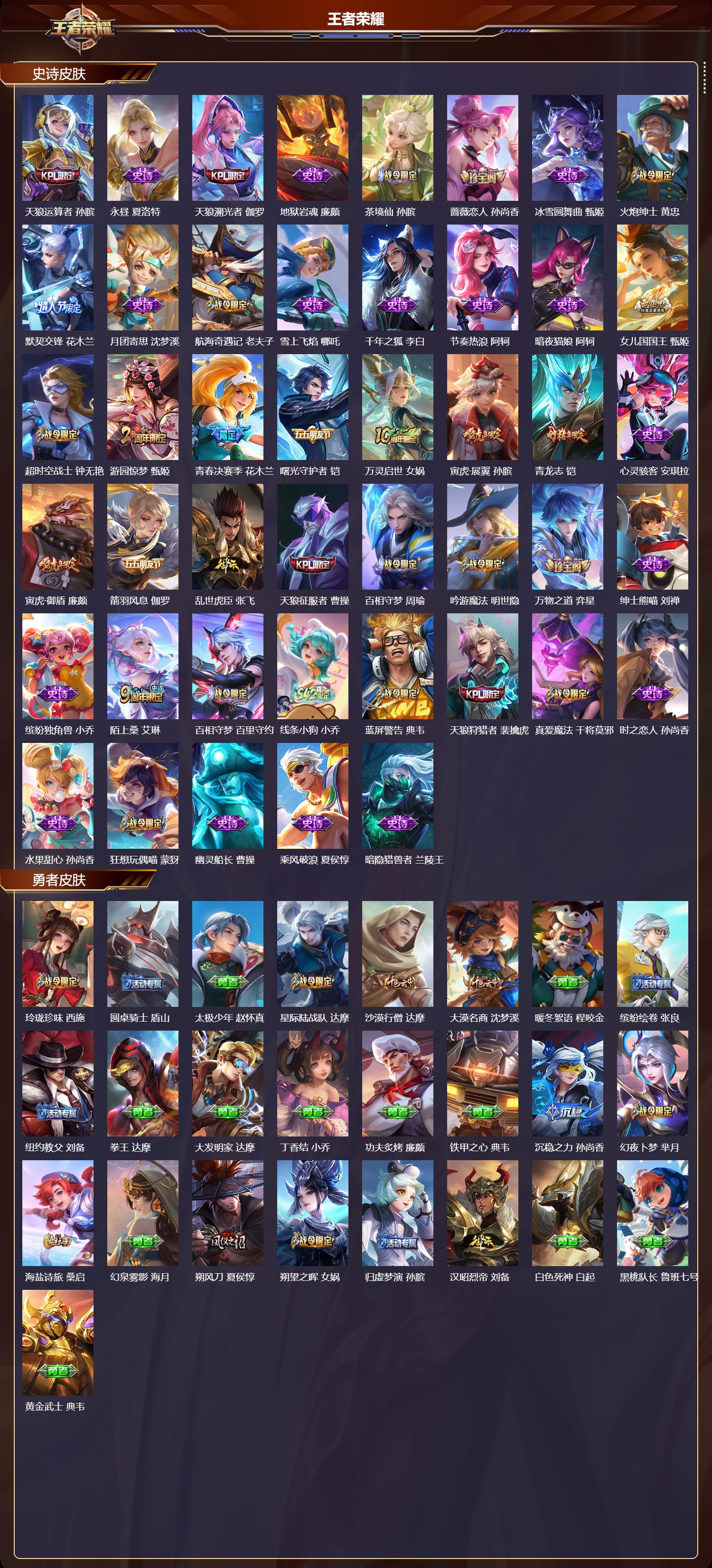 WZQM4229178王者荣耀账号详情图4 WZQM4229178王者荣耀账号详情图4