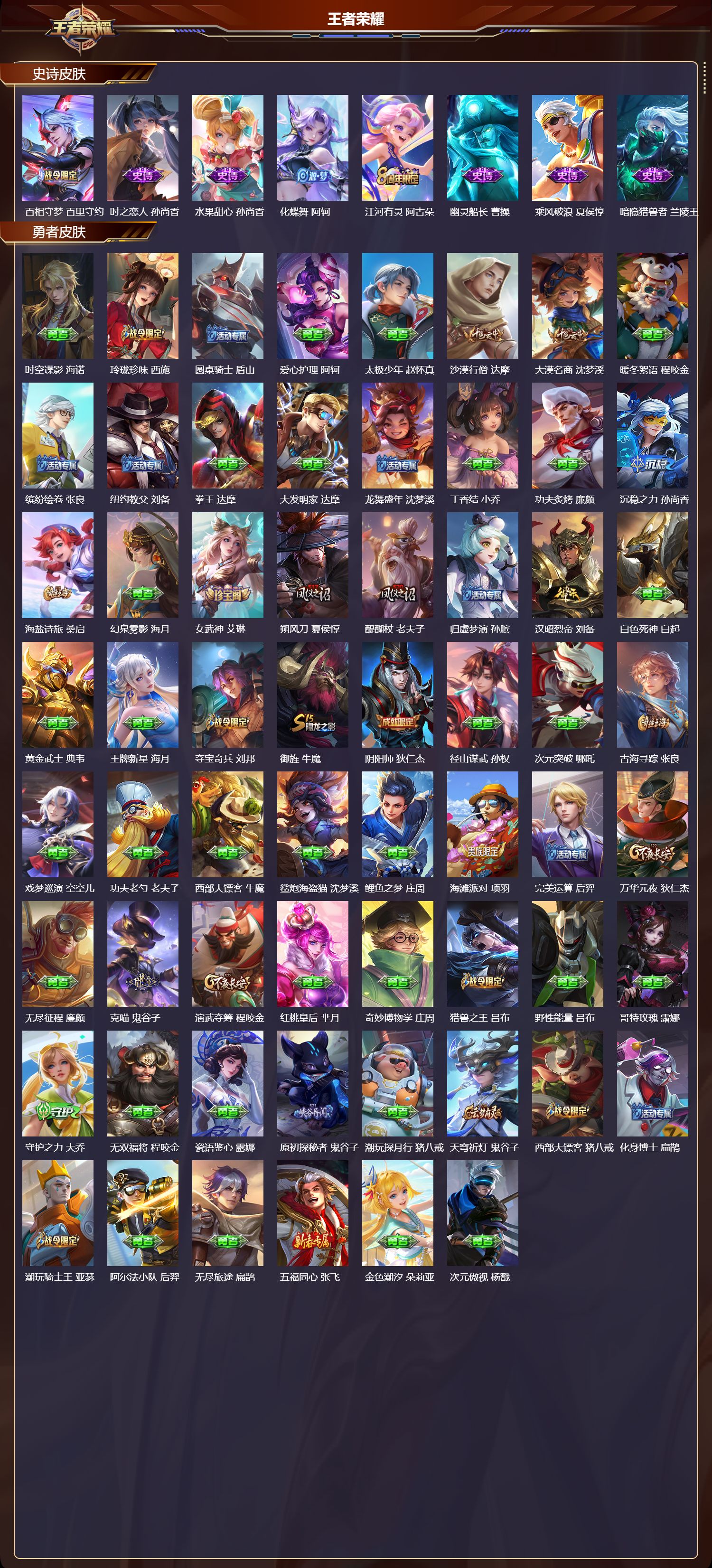 WZQM4229497王者荣耀账号详情图4