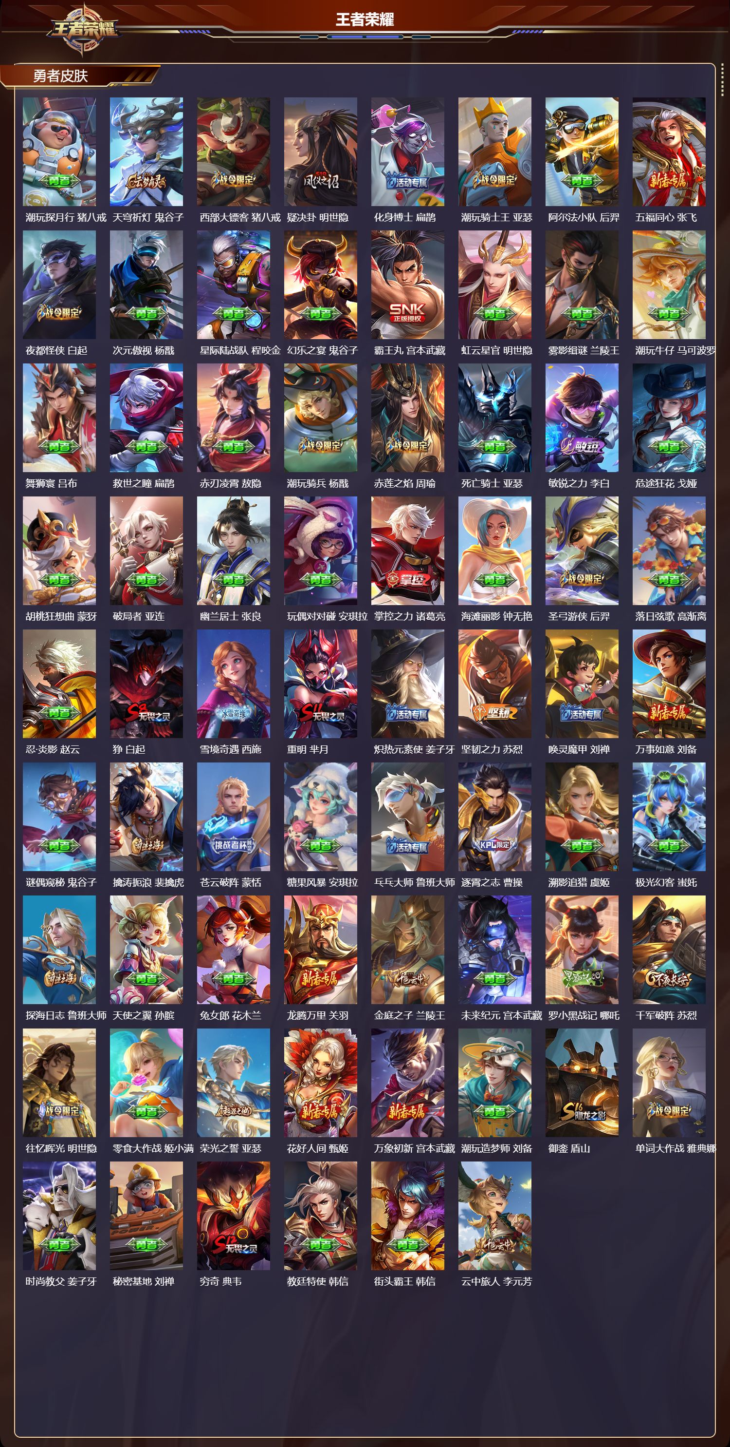 WZQM4229537王者荣耀账号详情图6