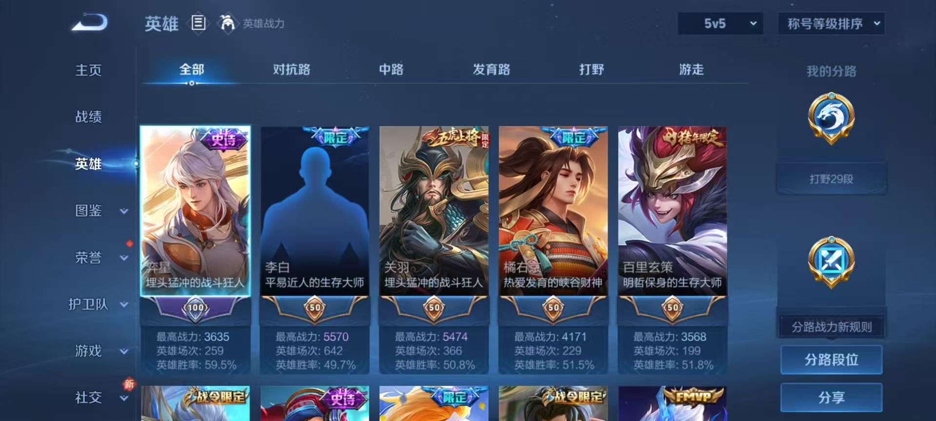 WZCMW4233907王者荣耀账号详情图5