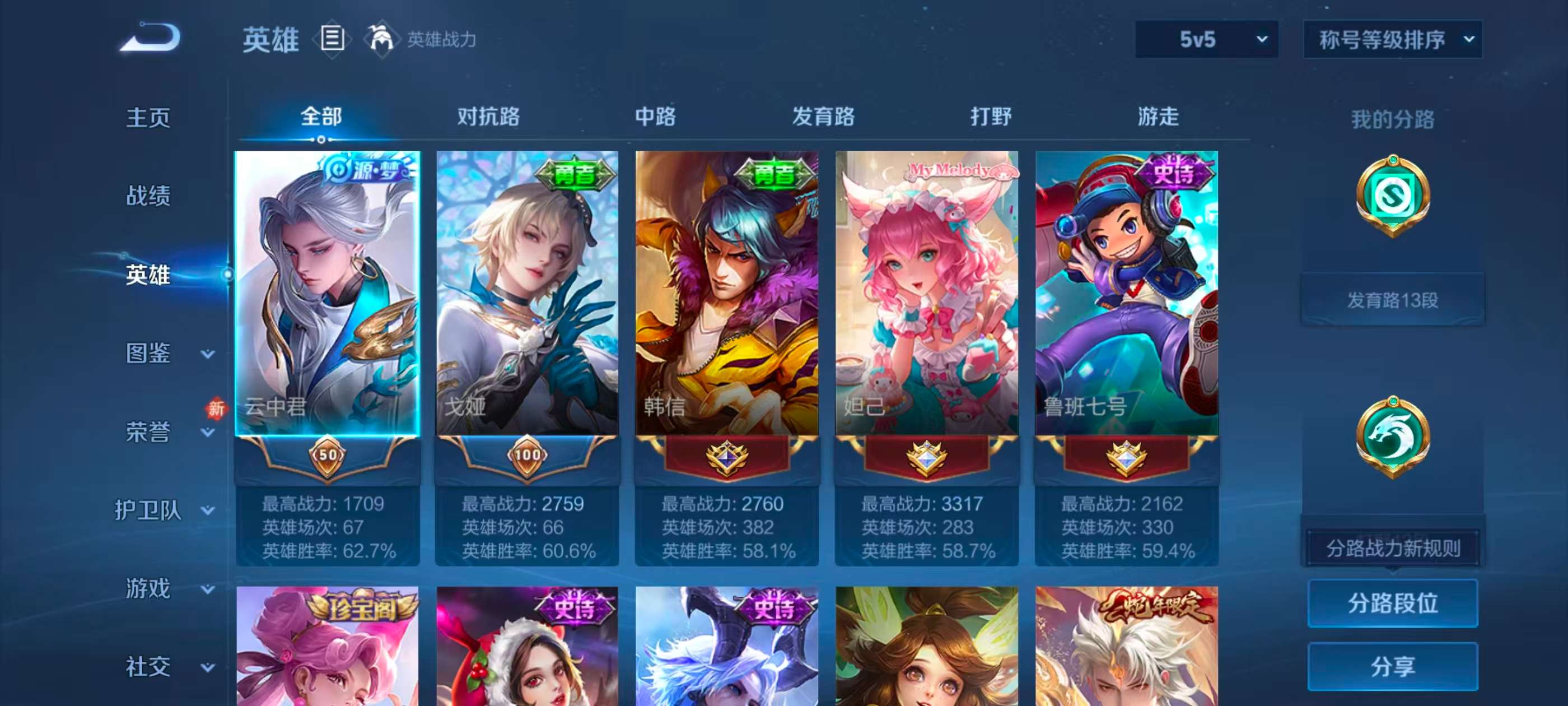 WZCMW4237890王者荣耀账号详情图4