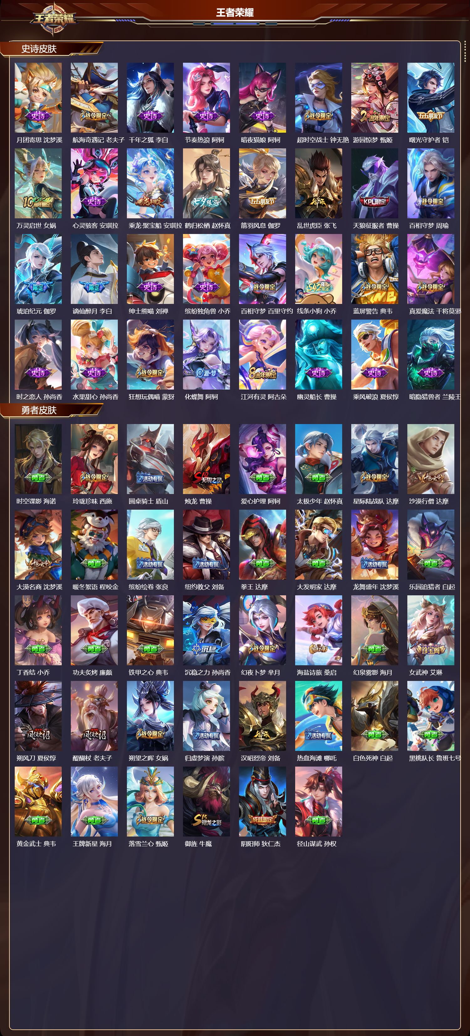 WZQM4232817王者荣耀账号详情图5