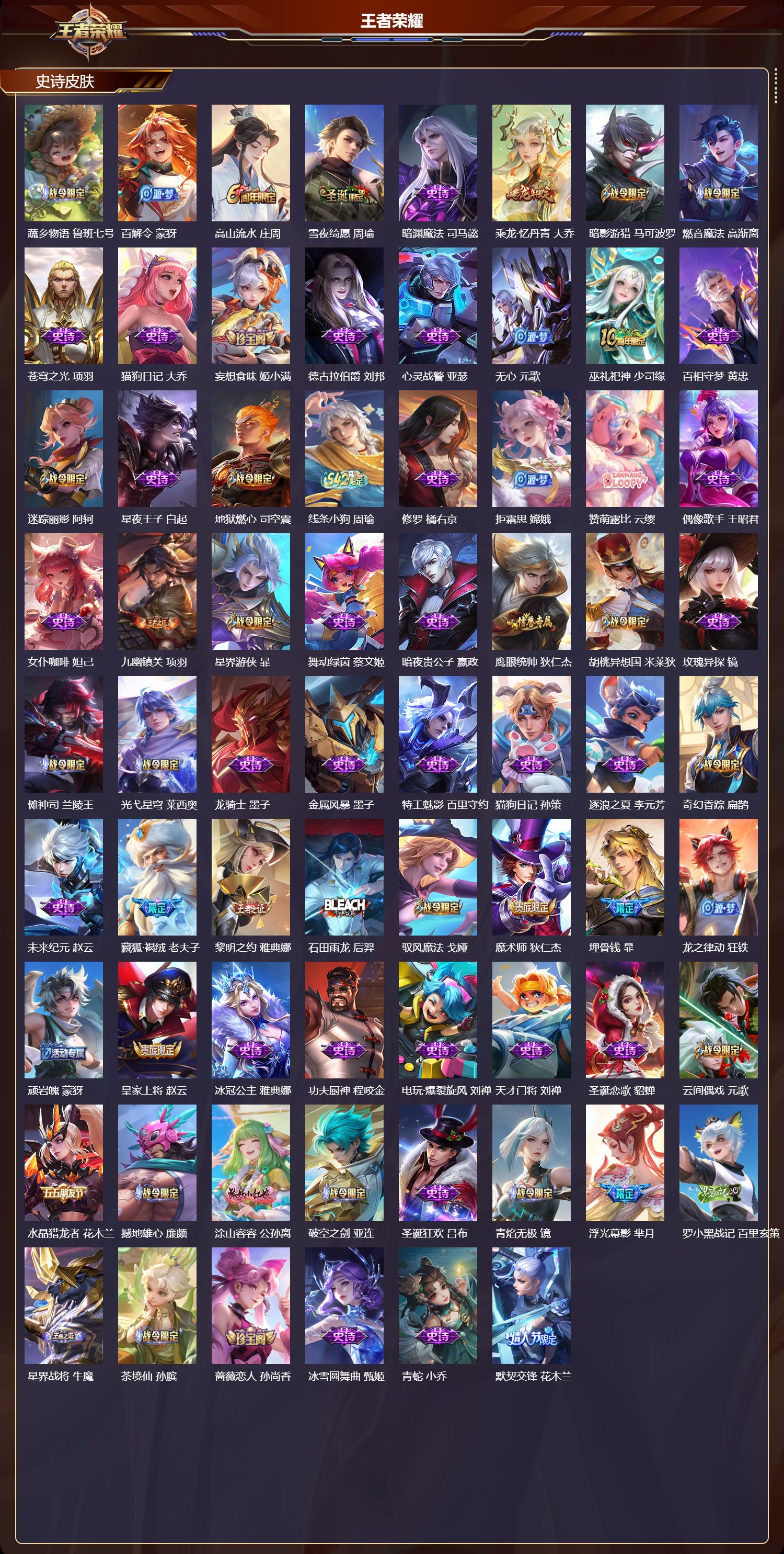 WZQM4232813王者荣耀账号详情图3 WZQM4232813王者荣耀账号详情图3