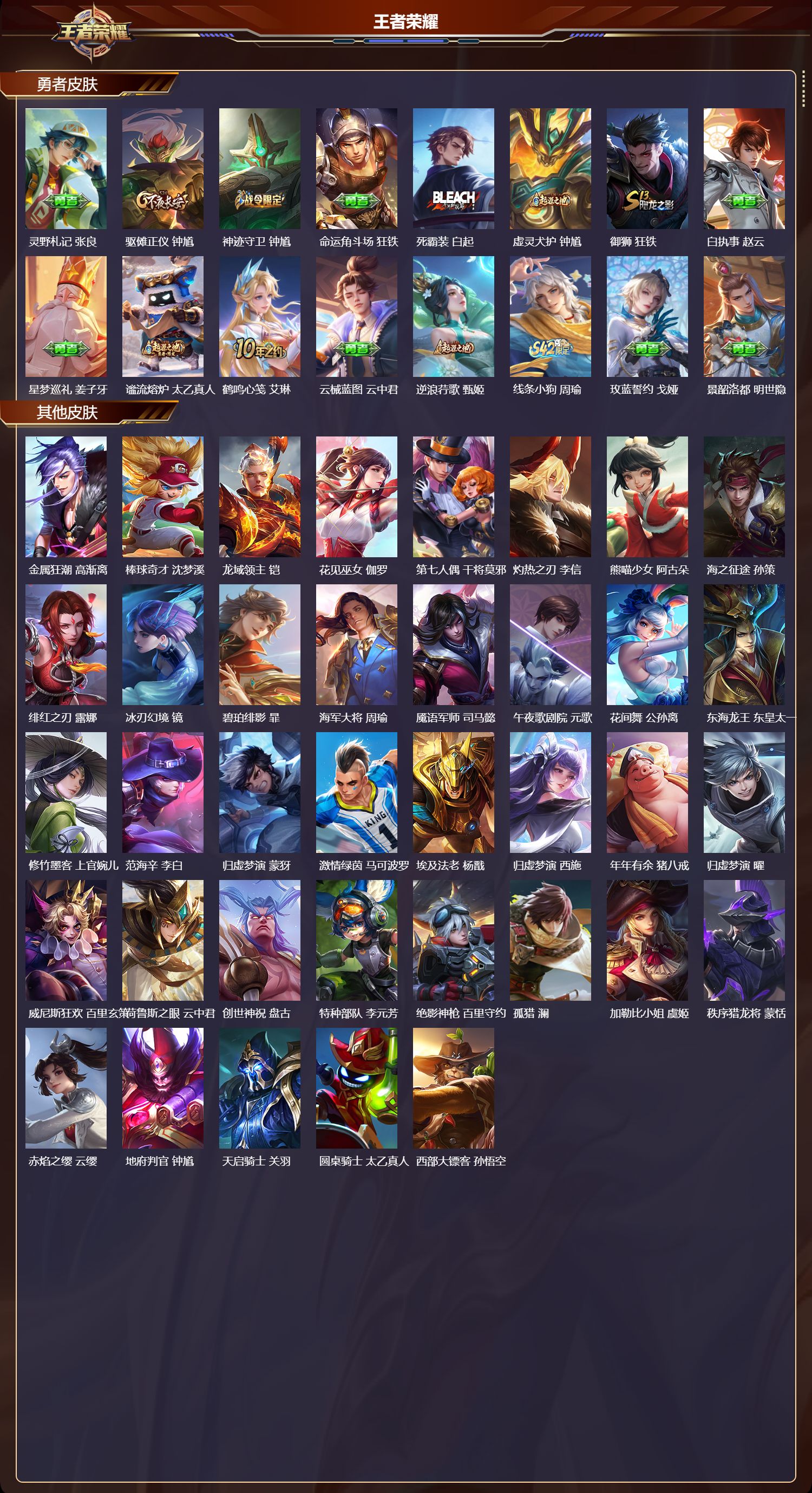 WZMK4233015王者荣耀账号详情图4 WZMK4233015王者荣耀账号详情图4