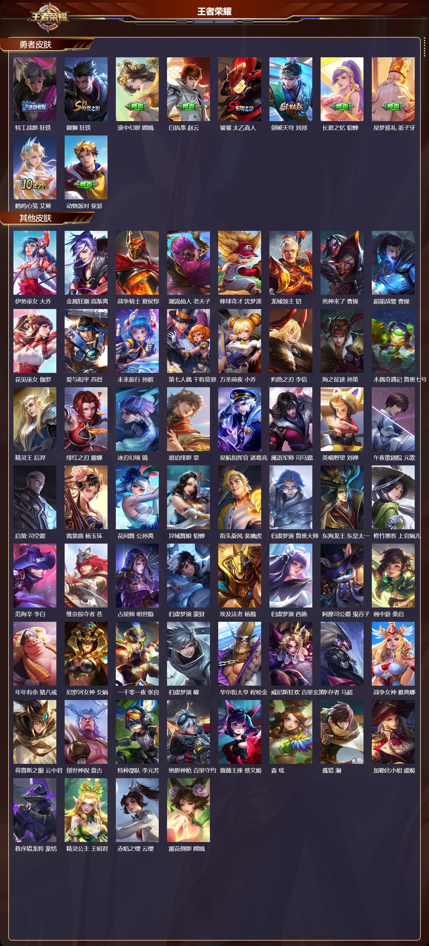 WZQM4232928王者荣耀账号详情图5