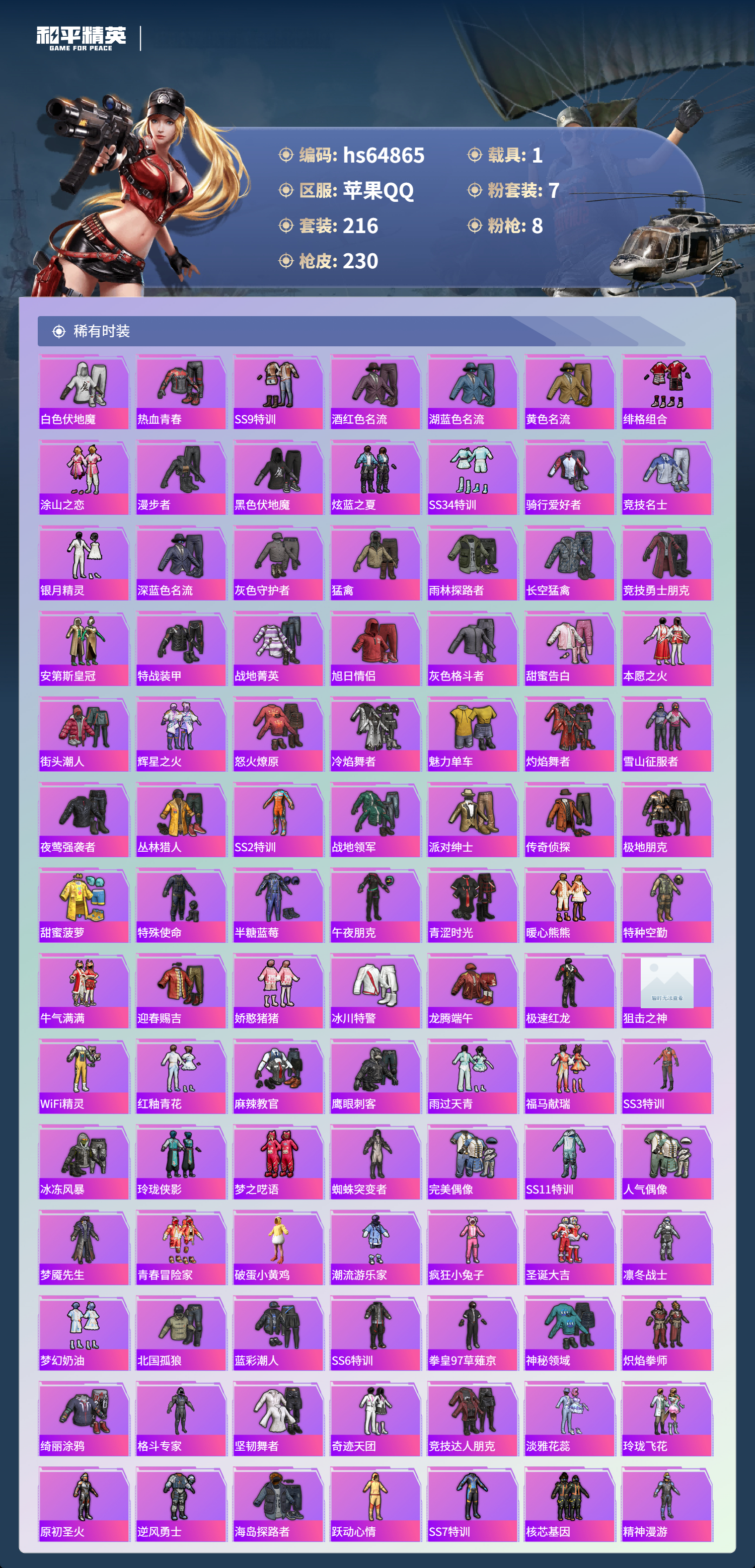 HPCMW4131902和平精英账号详情图6 HPCMW4131902和平精英账号详情图6