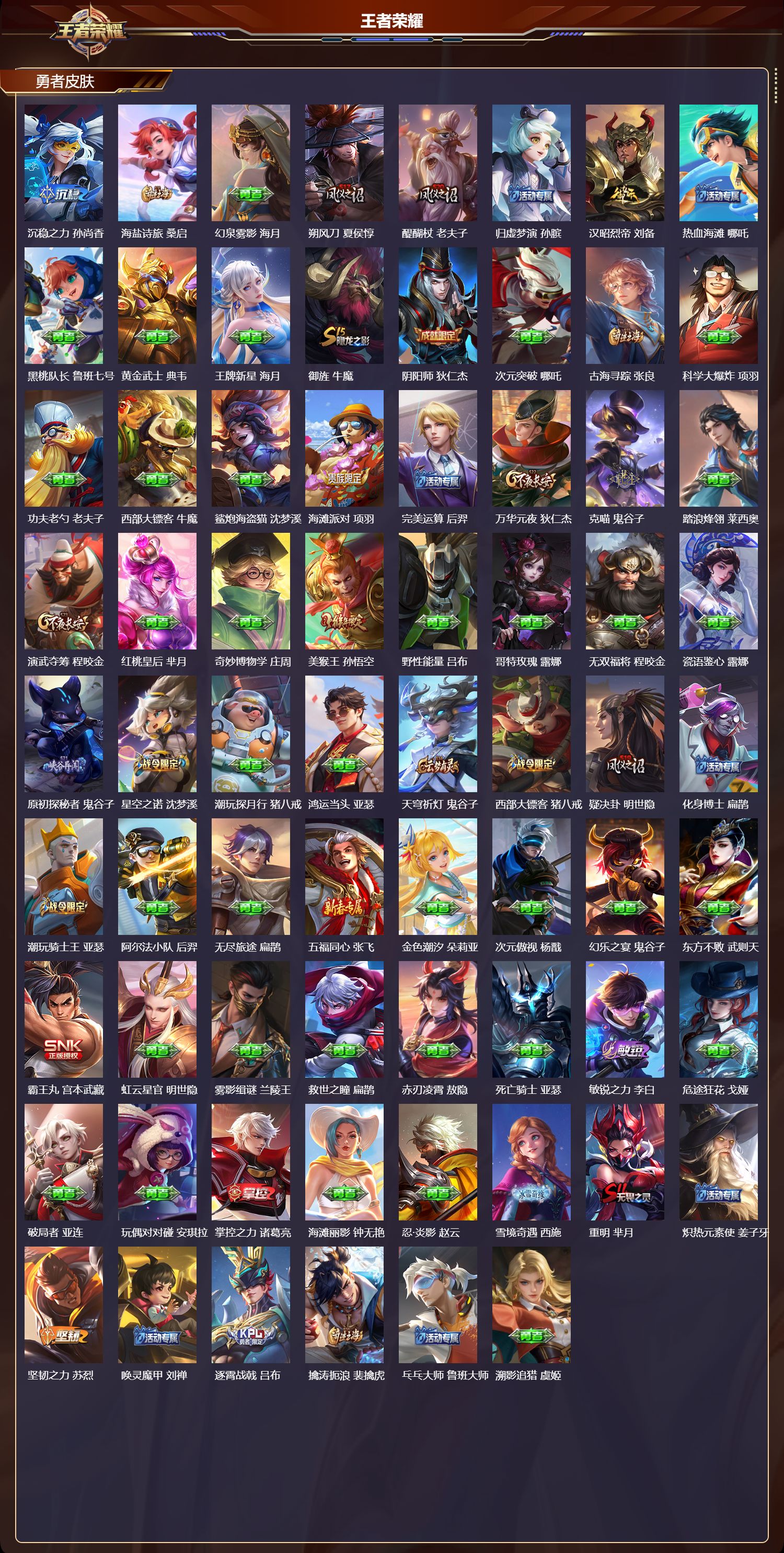 WZQM4232994王者荣耀账号详情图4