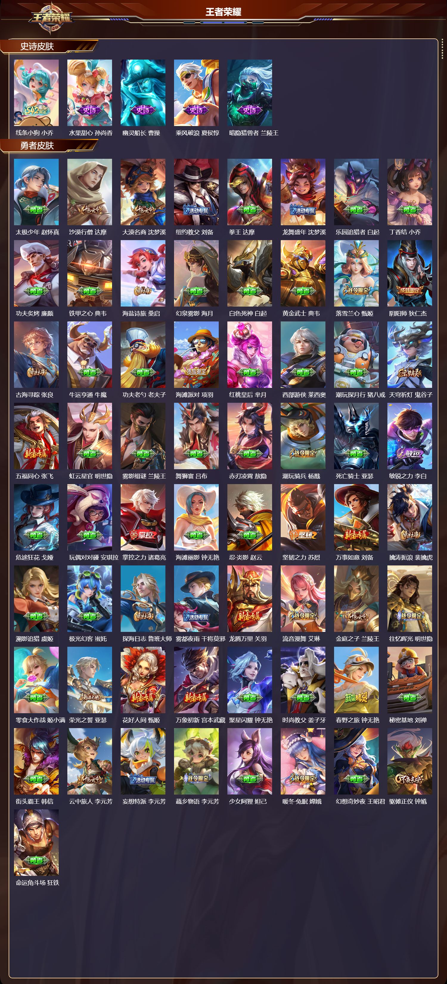 WZQM4232922王者荣耀账号详情图3