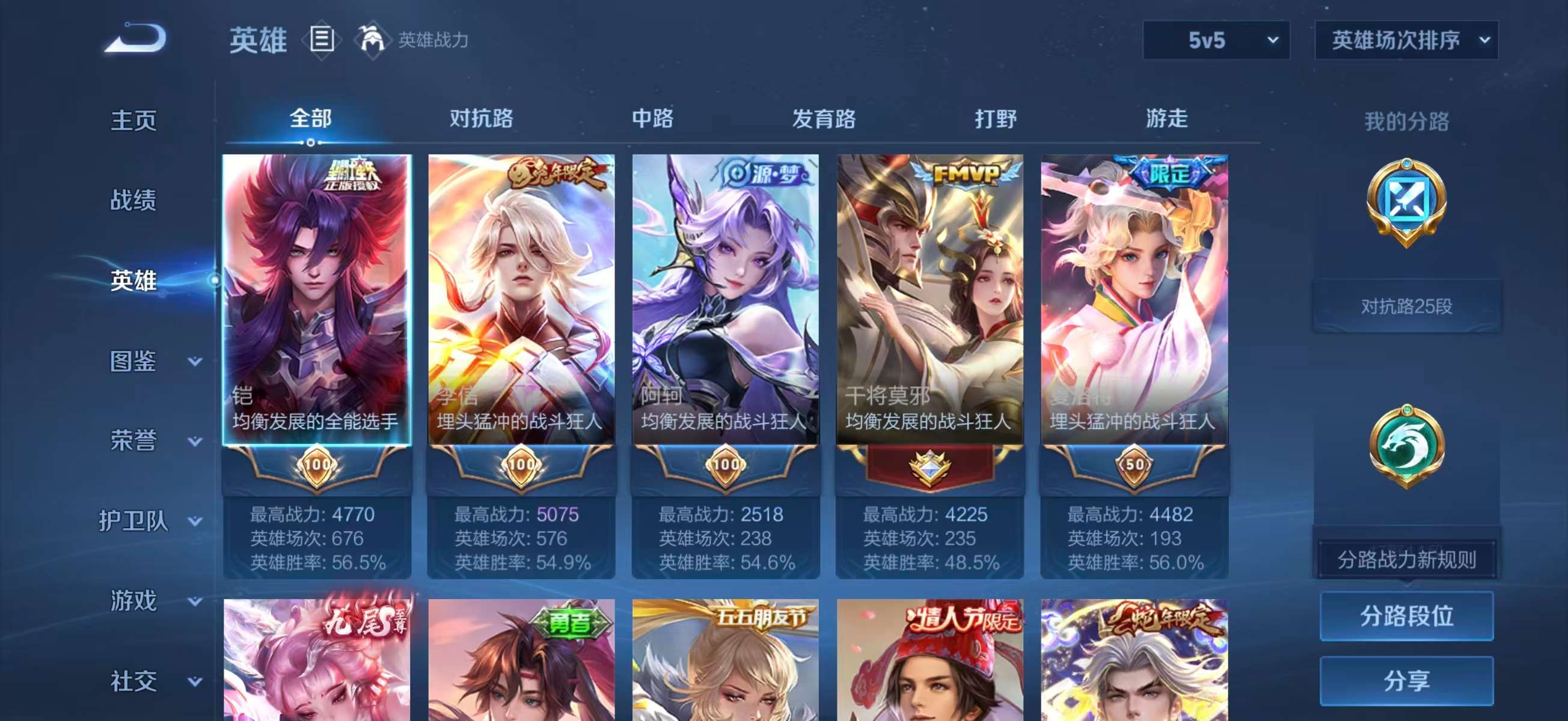 WZCMW4238846王者荣耀账号详情图4