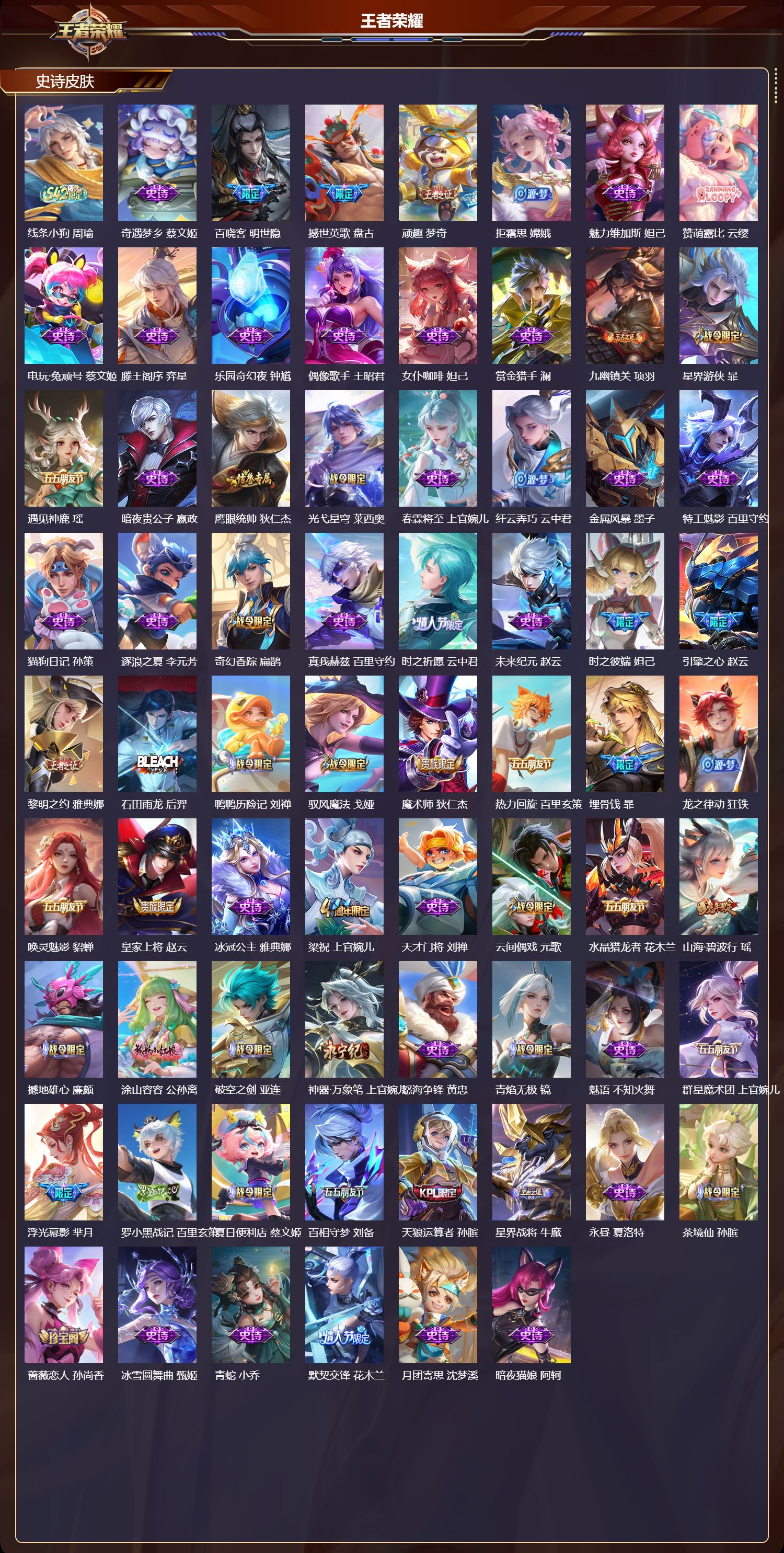 WZCMW4237729王者荣耀账号详情图9