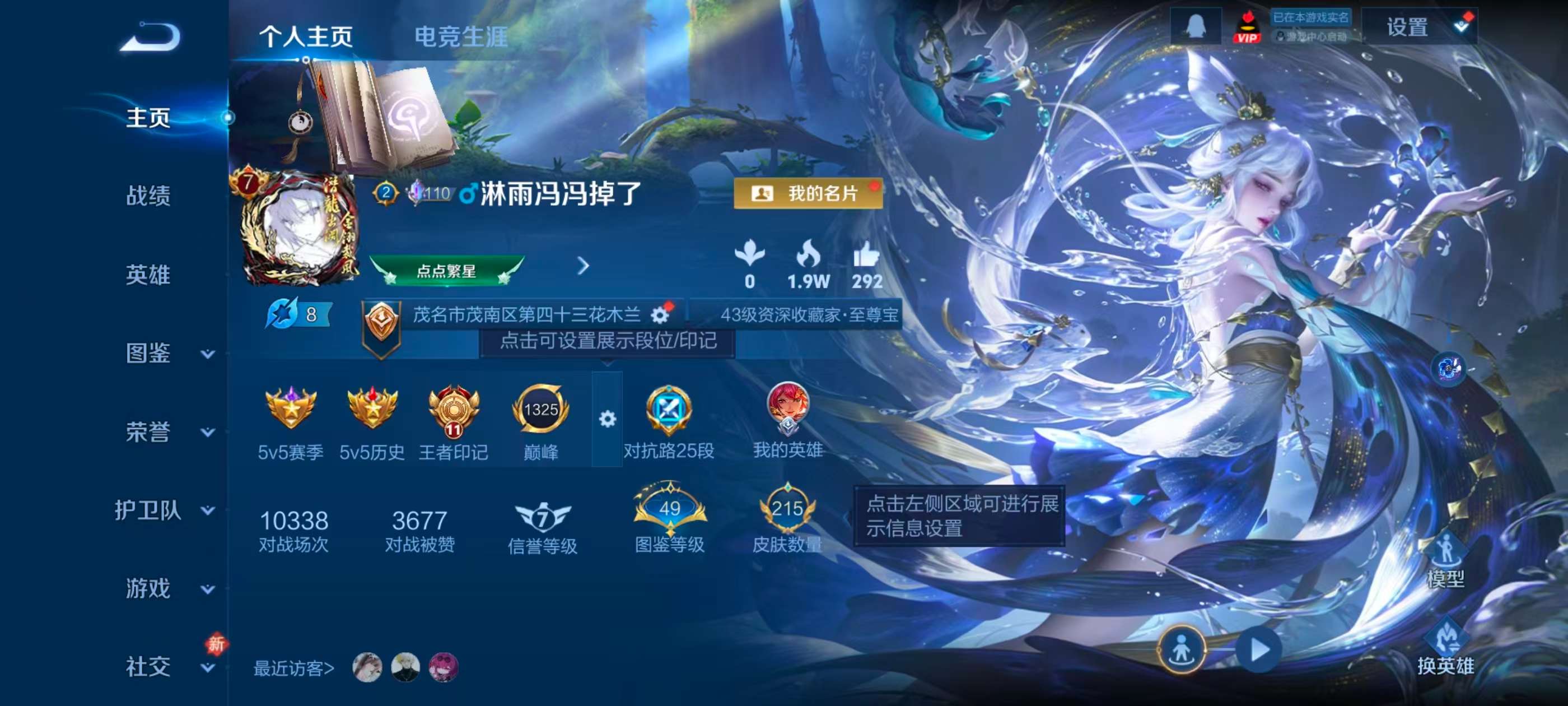 WZCMW4237866王者荣耀账号详情图2