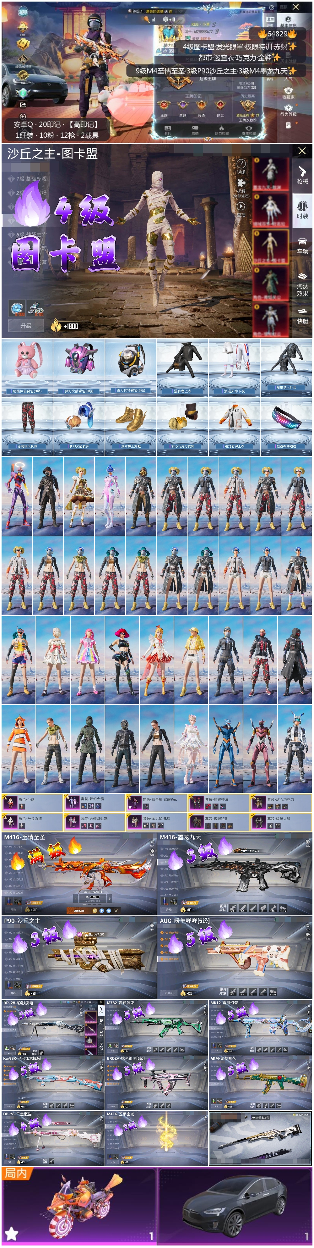 HPSJ4128032和平精英账号详情图4