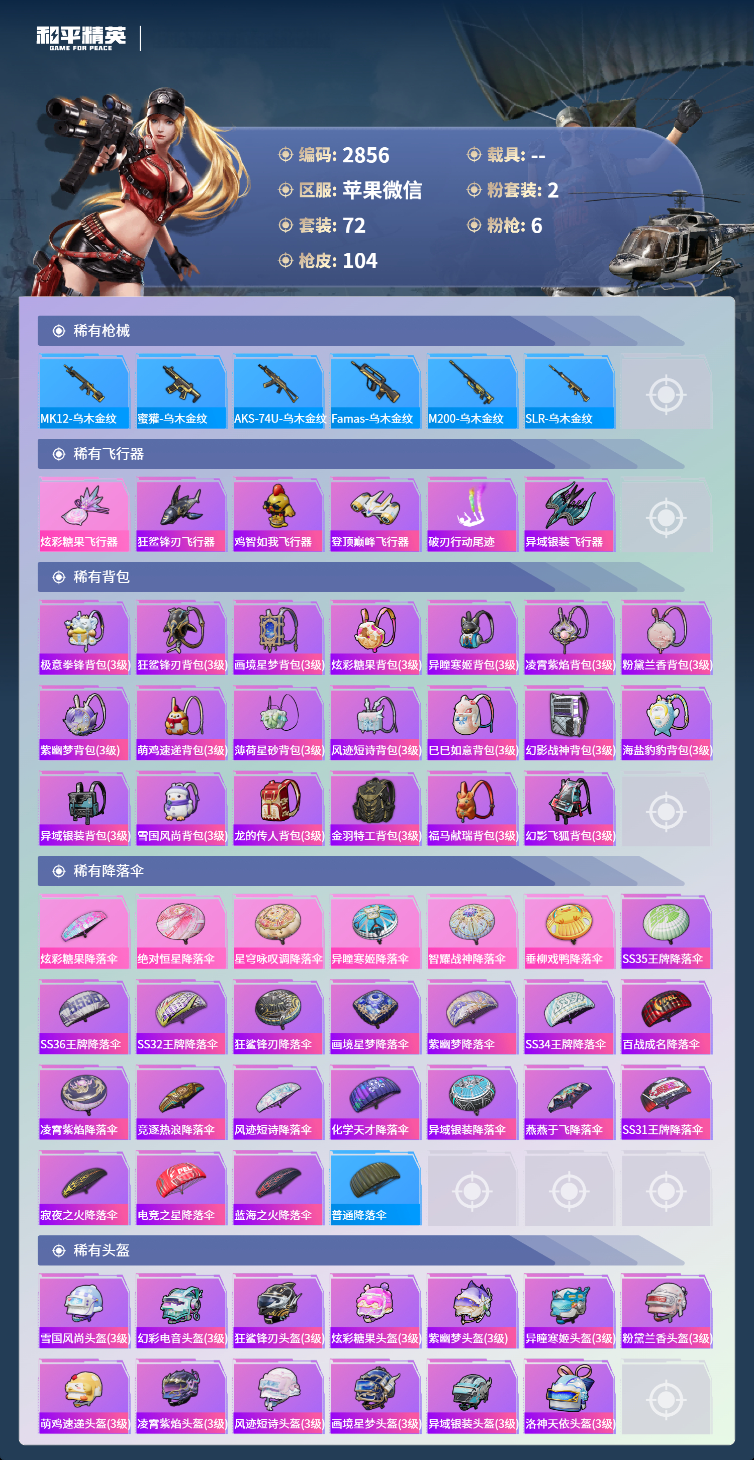 HPLX4130340和平精英账号详情图5 HPLX4130340和平精英账号详情图5