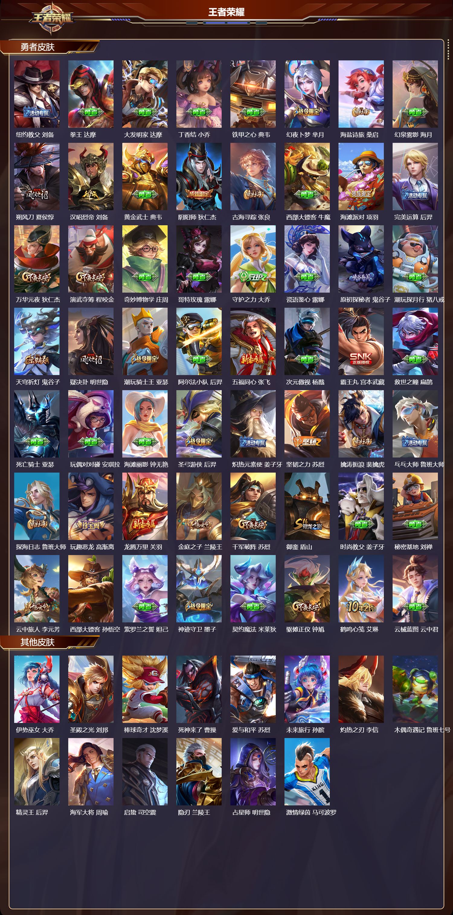 WZMK4232934王者荣耀账号详情图3 WZMK4232934王者荣耀账号详情图3