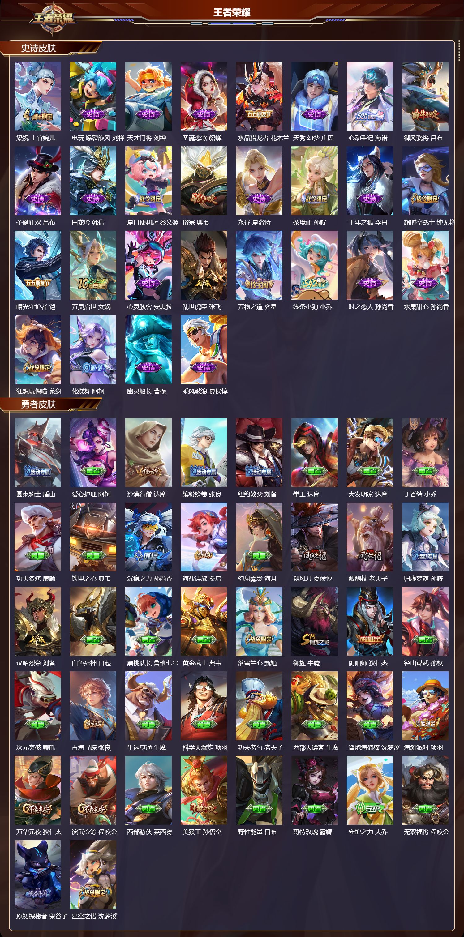 WZQM4232998王者荣耀账号详情图3