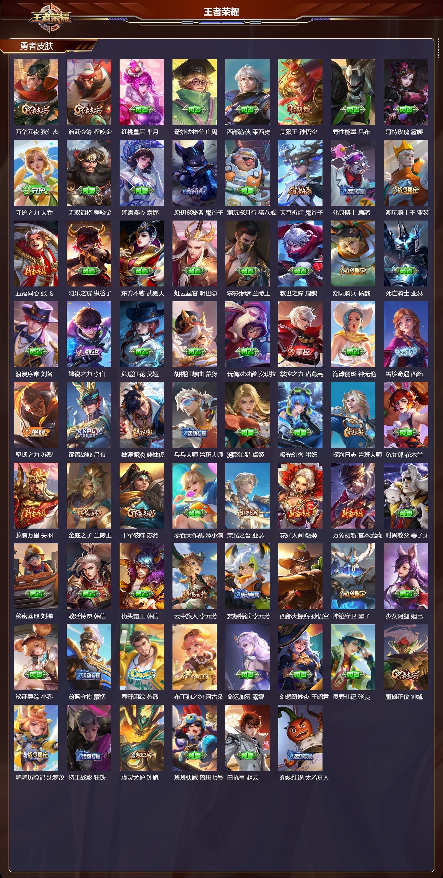 WZMK4232941王者荣耀账号详情图4 WZMK4232941王者荣耀账号详情图4