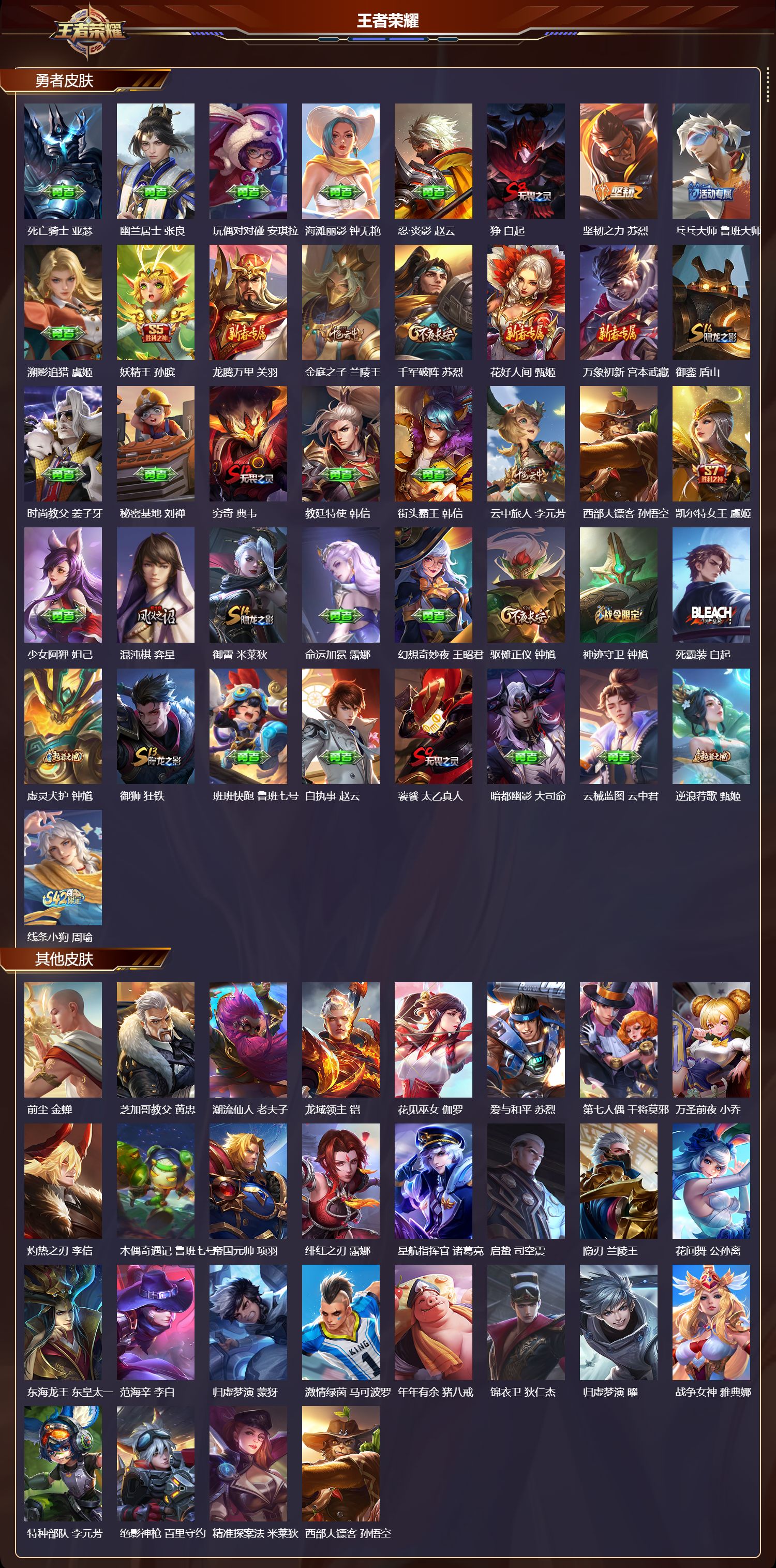 WZMK4233008王者荣耀账号详情图3 WZMK4233008王者荣耀账号详情图3