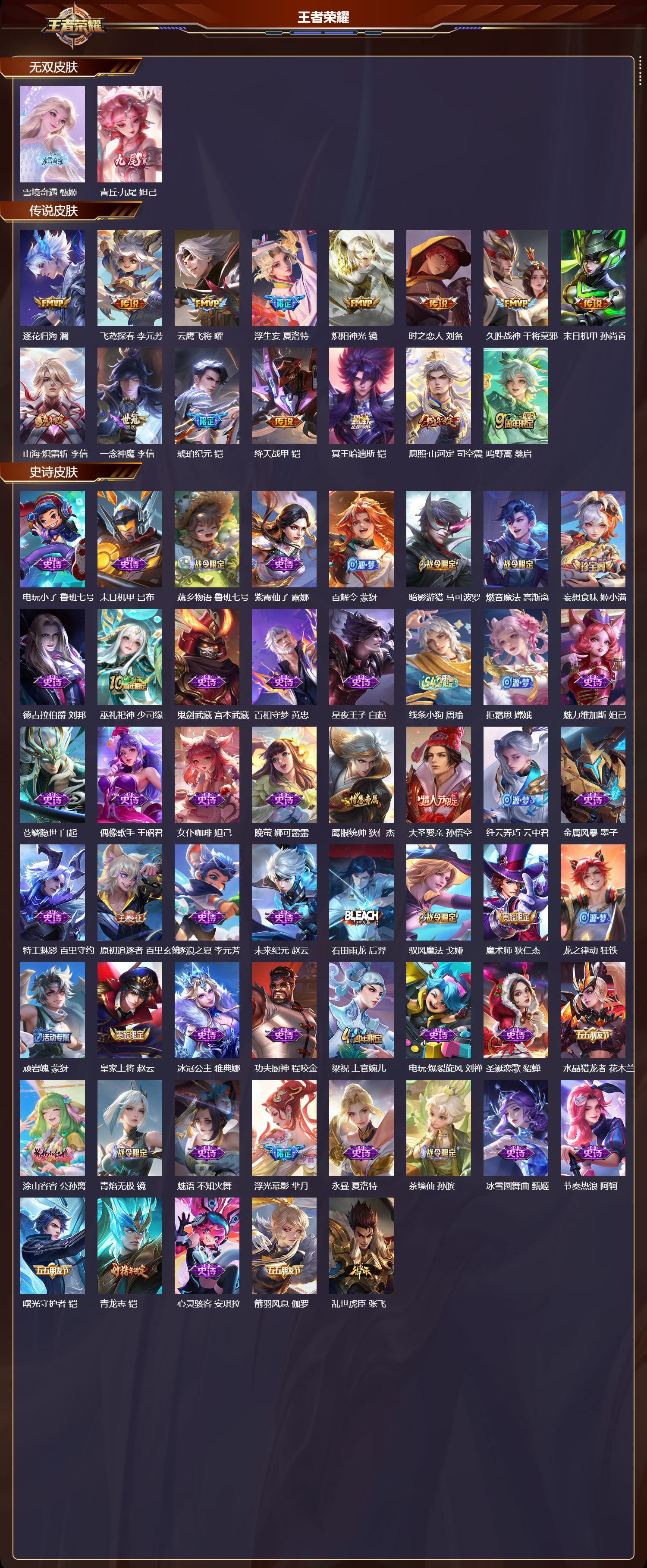 WZCMW4238846王者荣耀账号详情图6