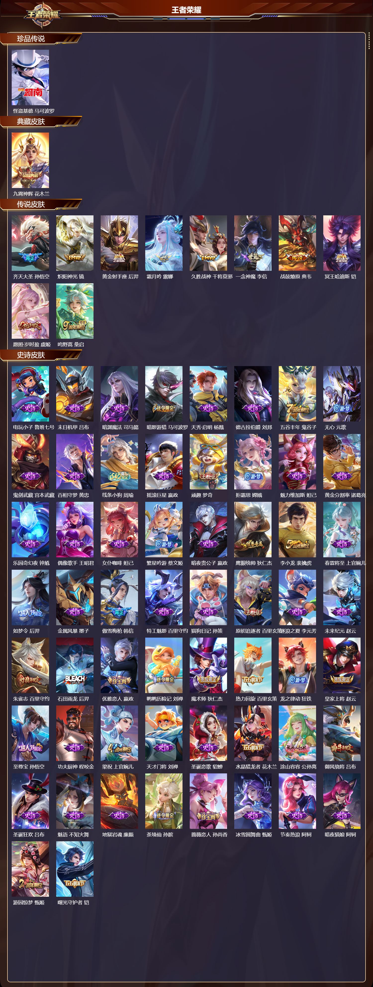 WZCMW4237562王者荣耀账号详情图8