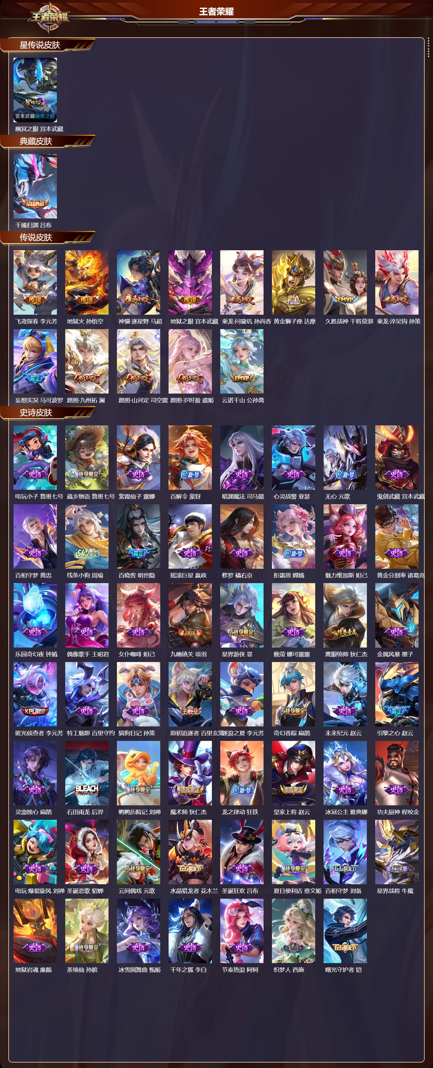 WZQM4232924王者荣耀账号详情图2