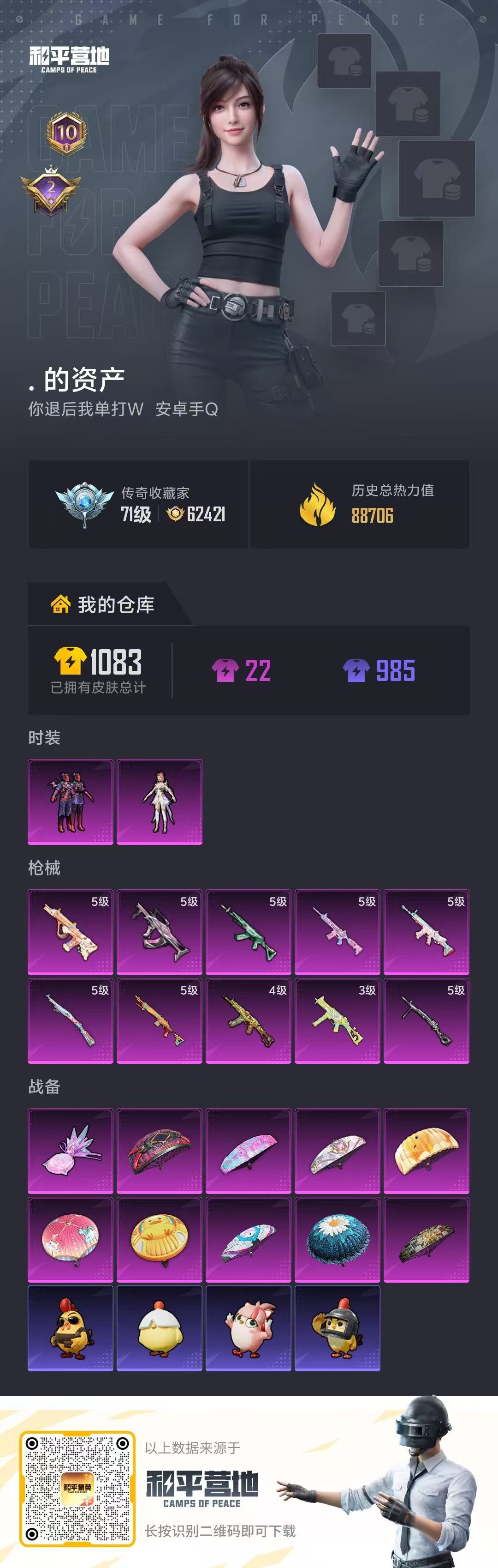 HPSJ4128335和平精英账号详情图2 HPSJ4128335和平精英账号详情图2