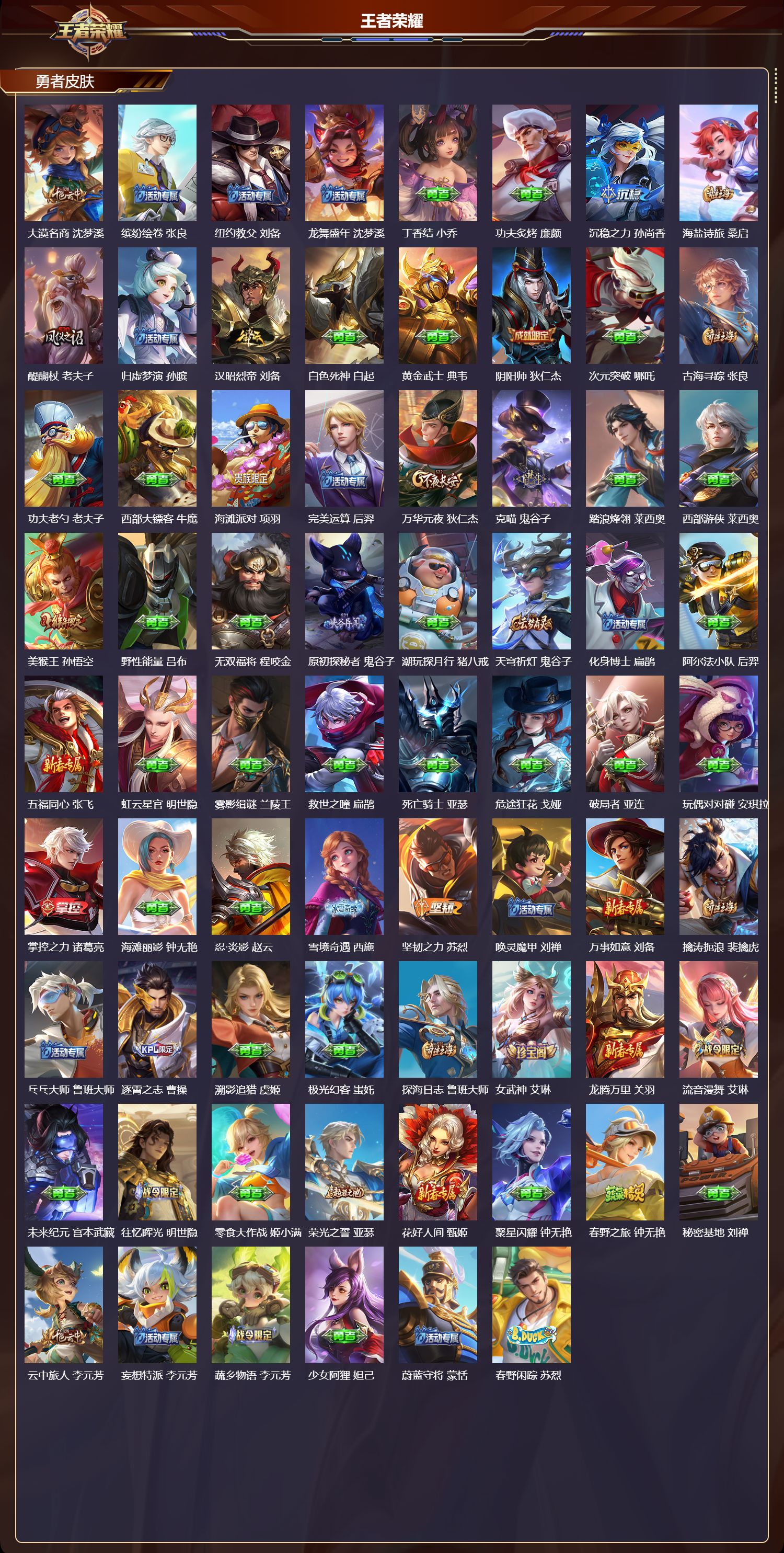 WZCMW4238030王者荣耀账号详情图7