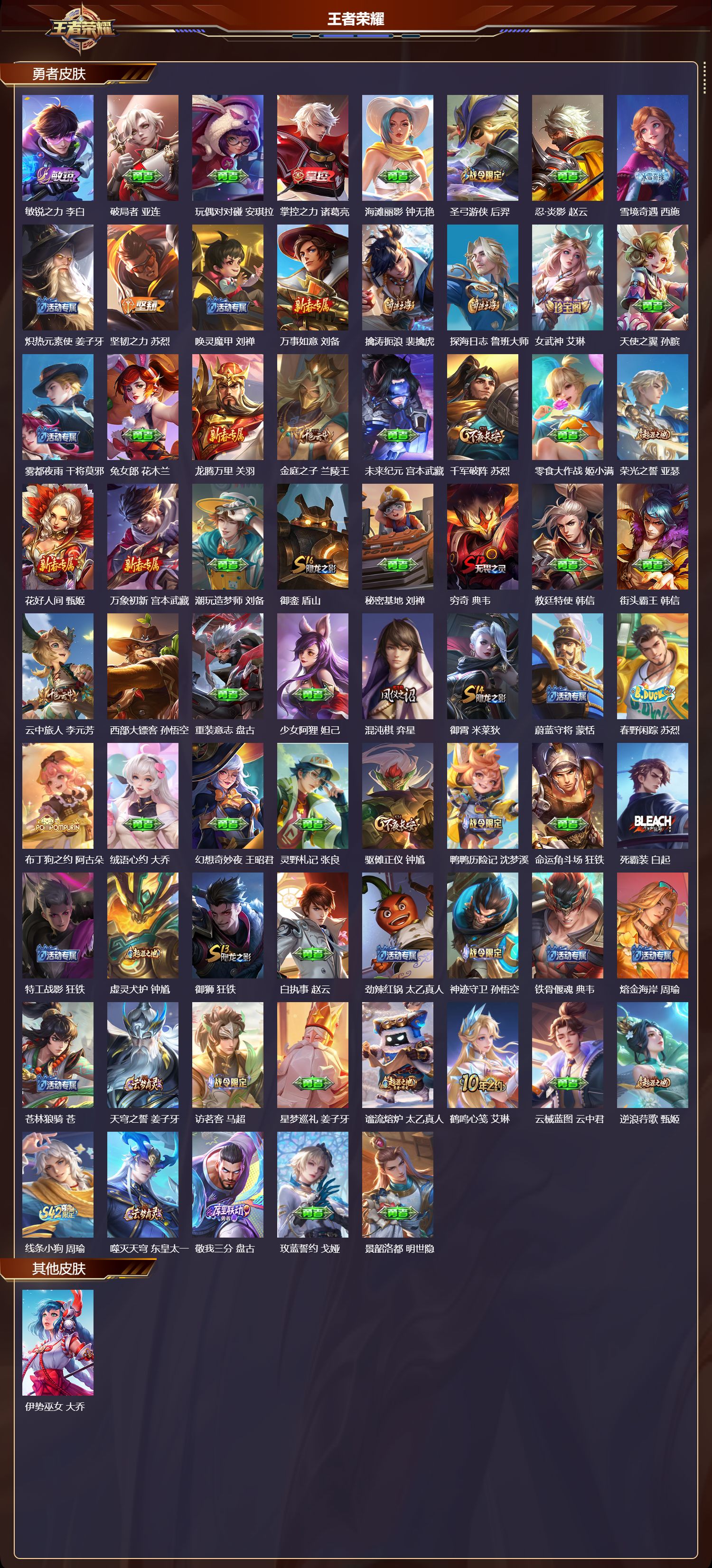 WZCMW4237562王者荣耀账号详情图10