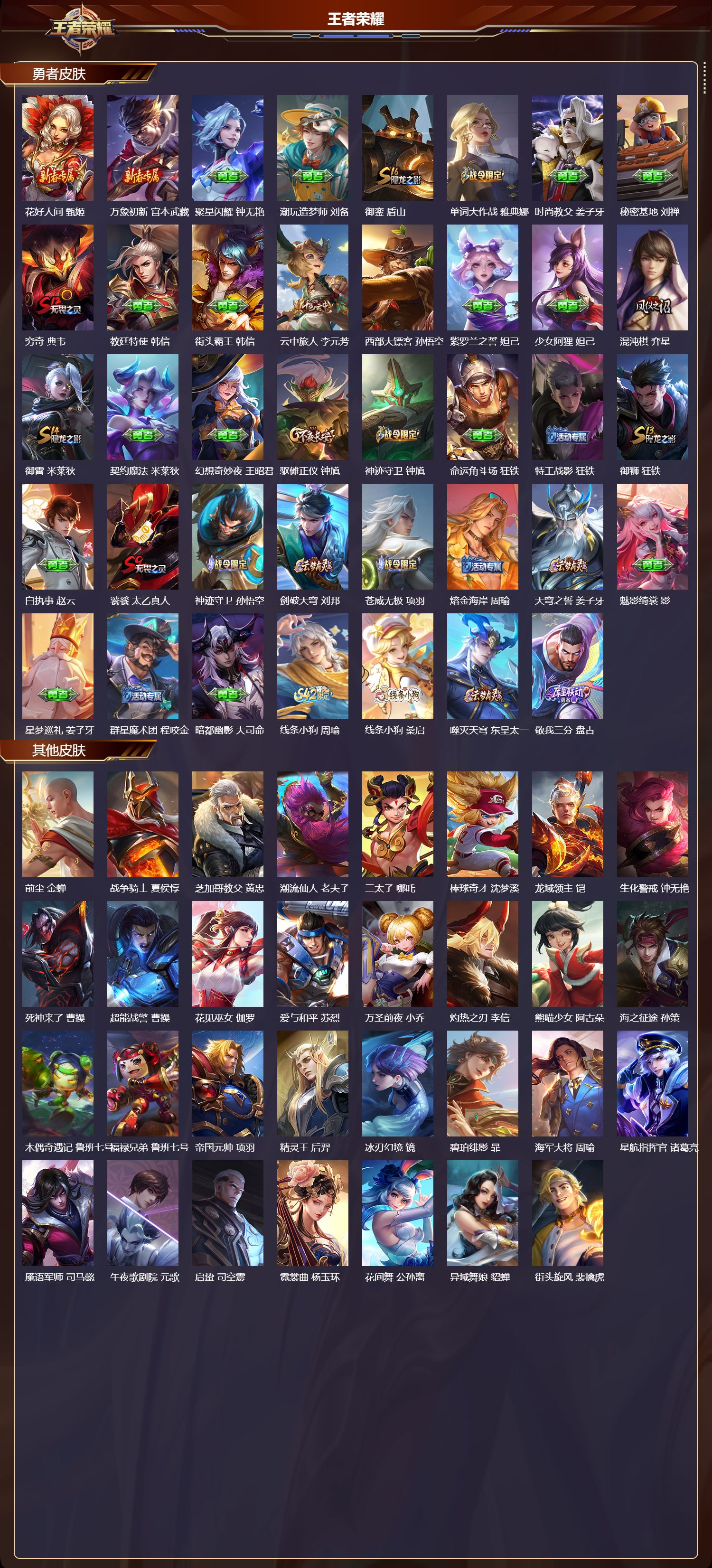 WZMK4233064王者荣耀账号详情图5