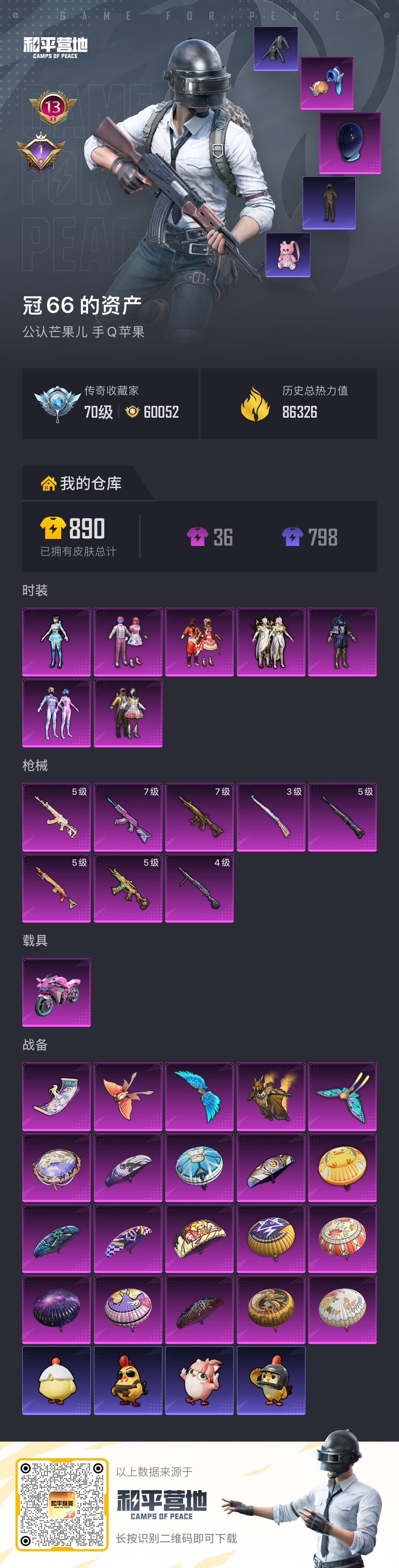 HPCMW4131902和平精英账号详情图2 HPCMW4131902和平精英账号详情图2