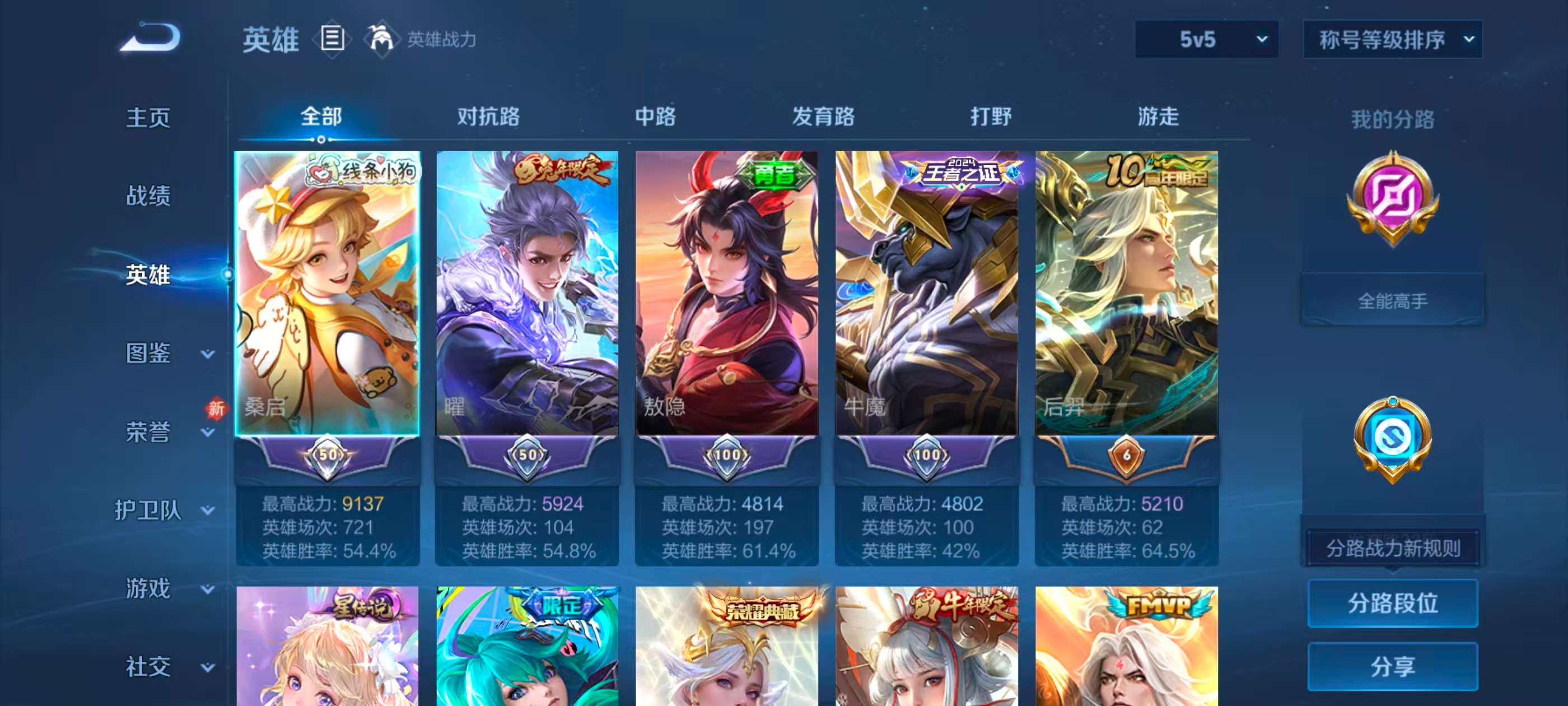 WZCMW4237729王者荣耀账号详情图3