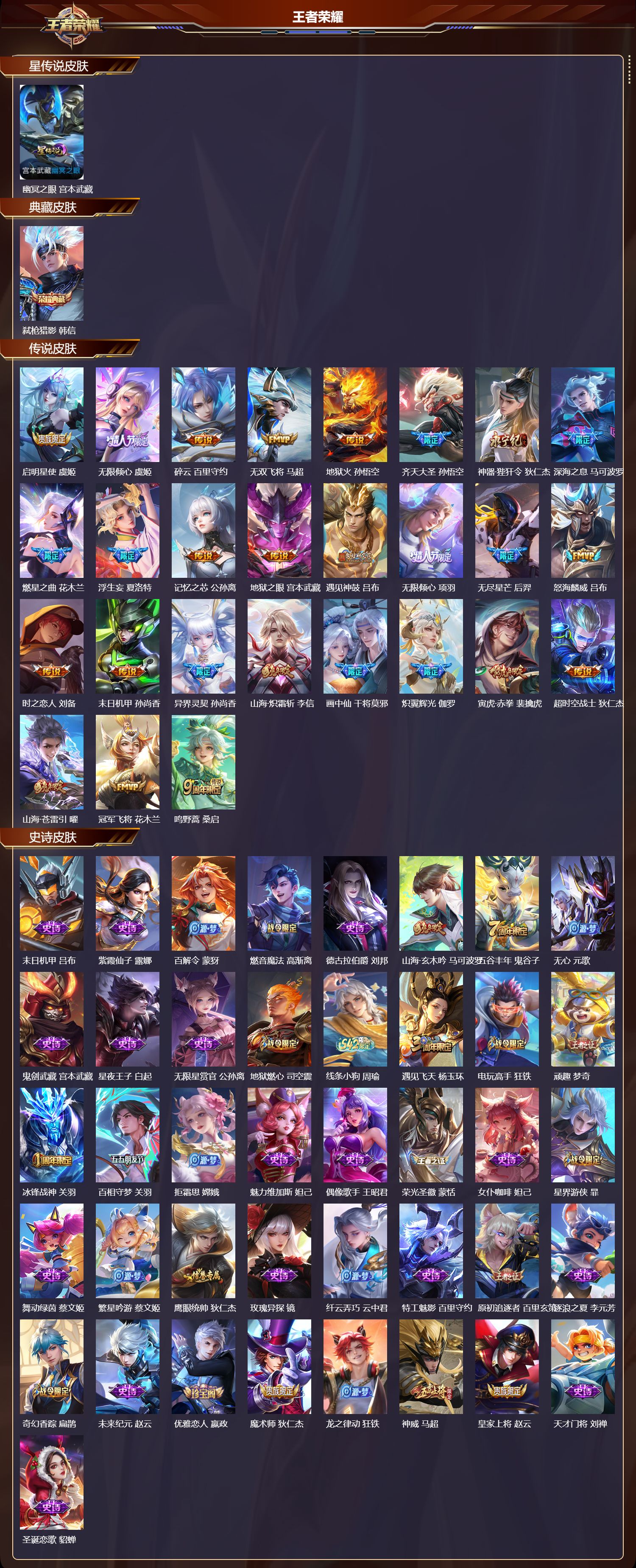 WZQM4232713王者荣耀账号详情图2