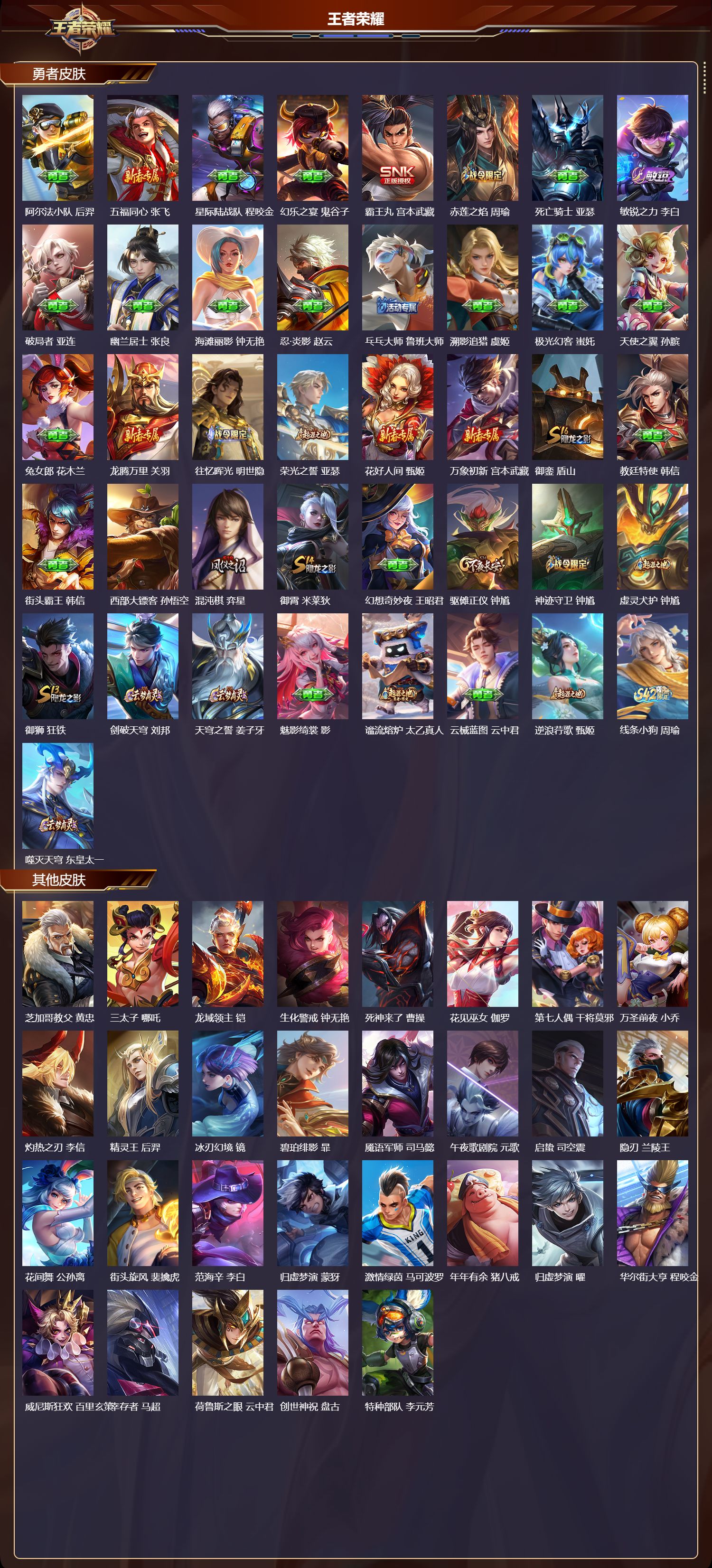 WZMK4235847王者荣耀账号详情图3