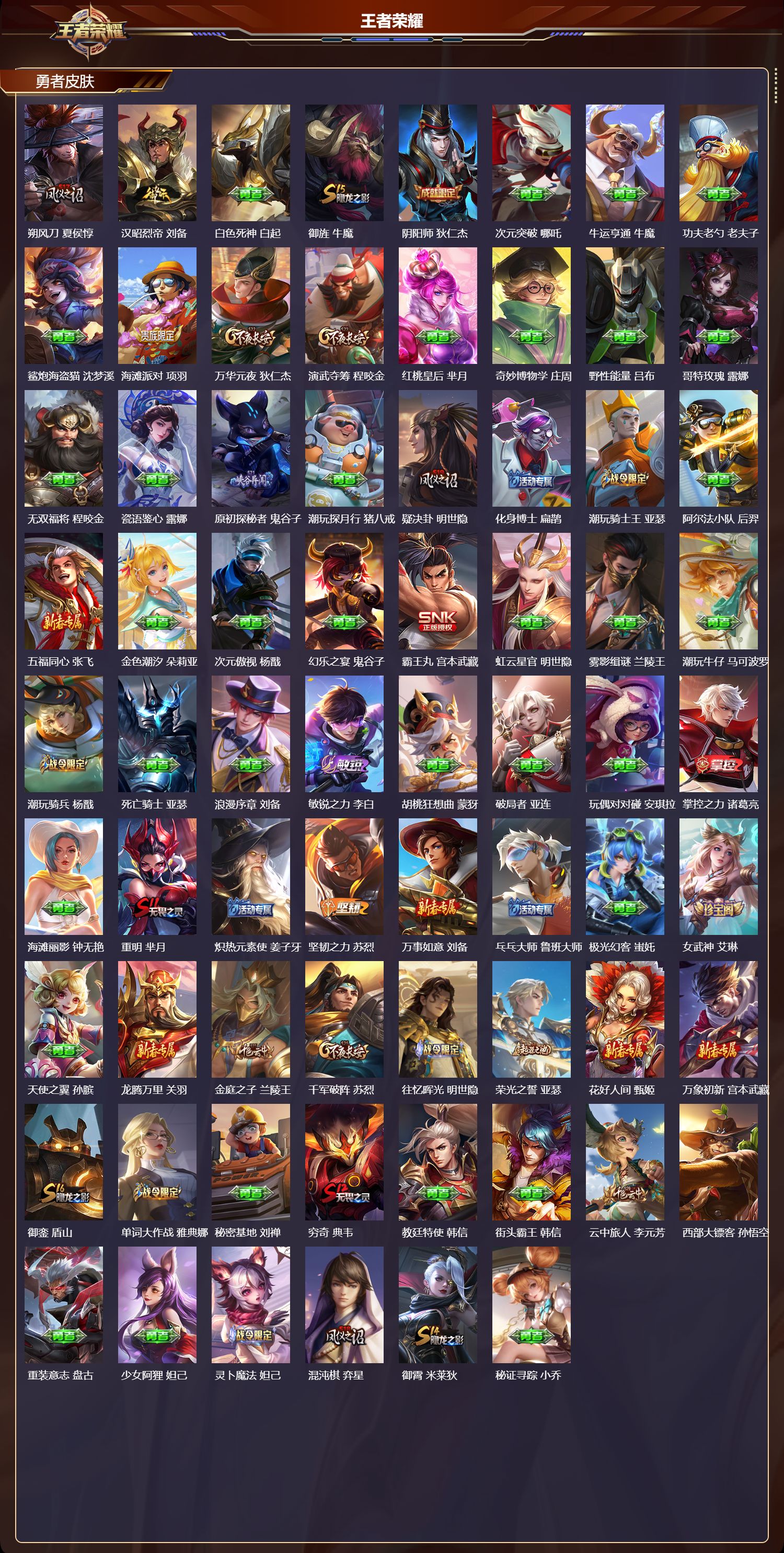 WZCMW4241684王者荣耀账号详情图7