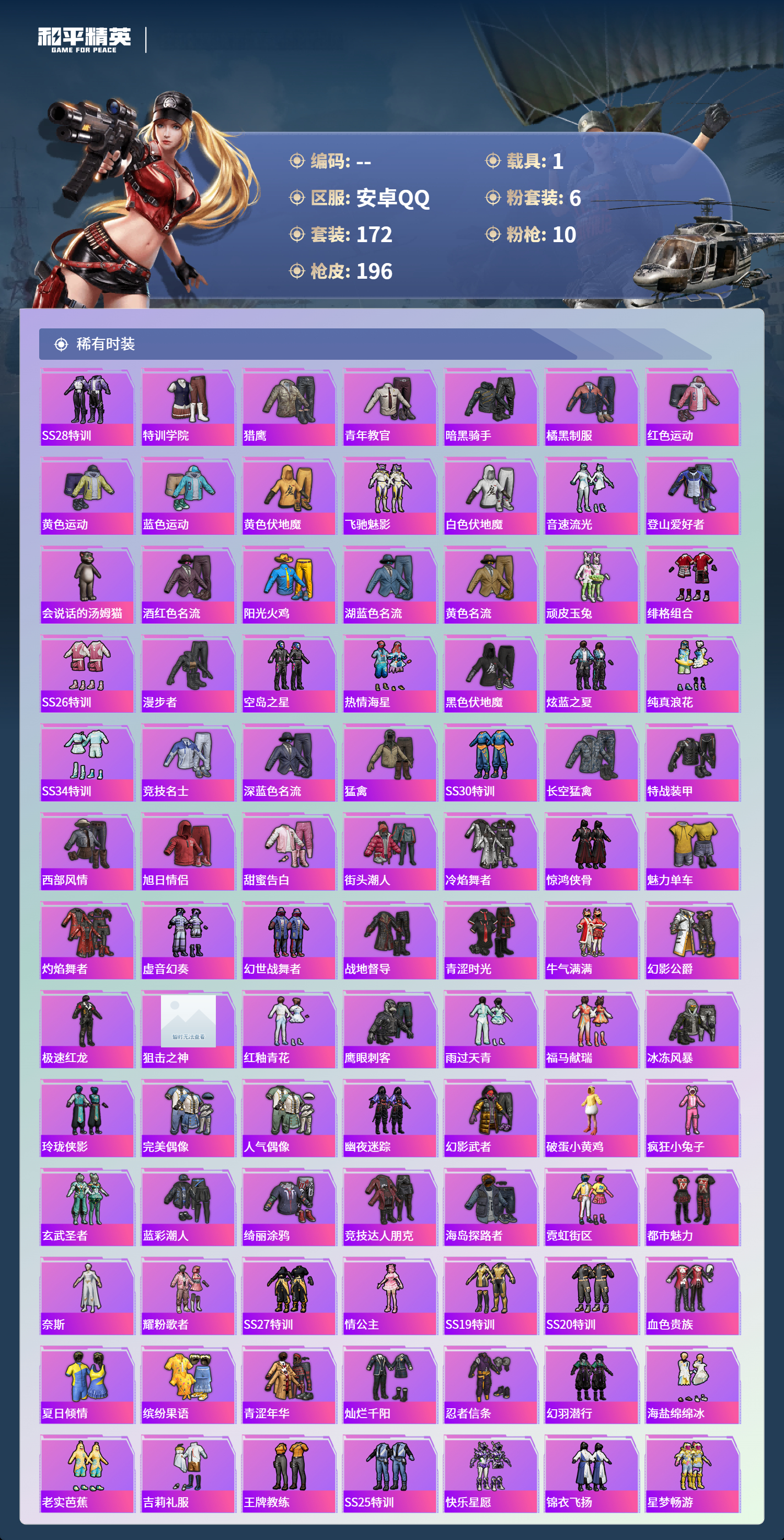 HPLX4130489和平精英账号详情图4